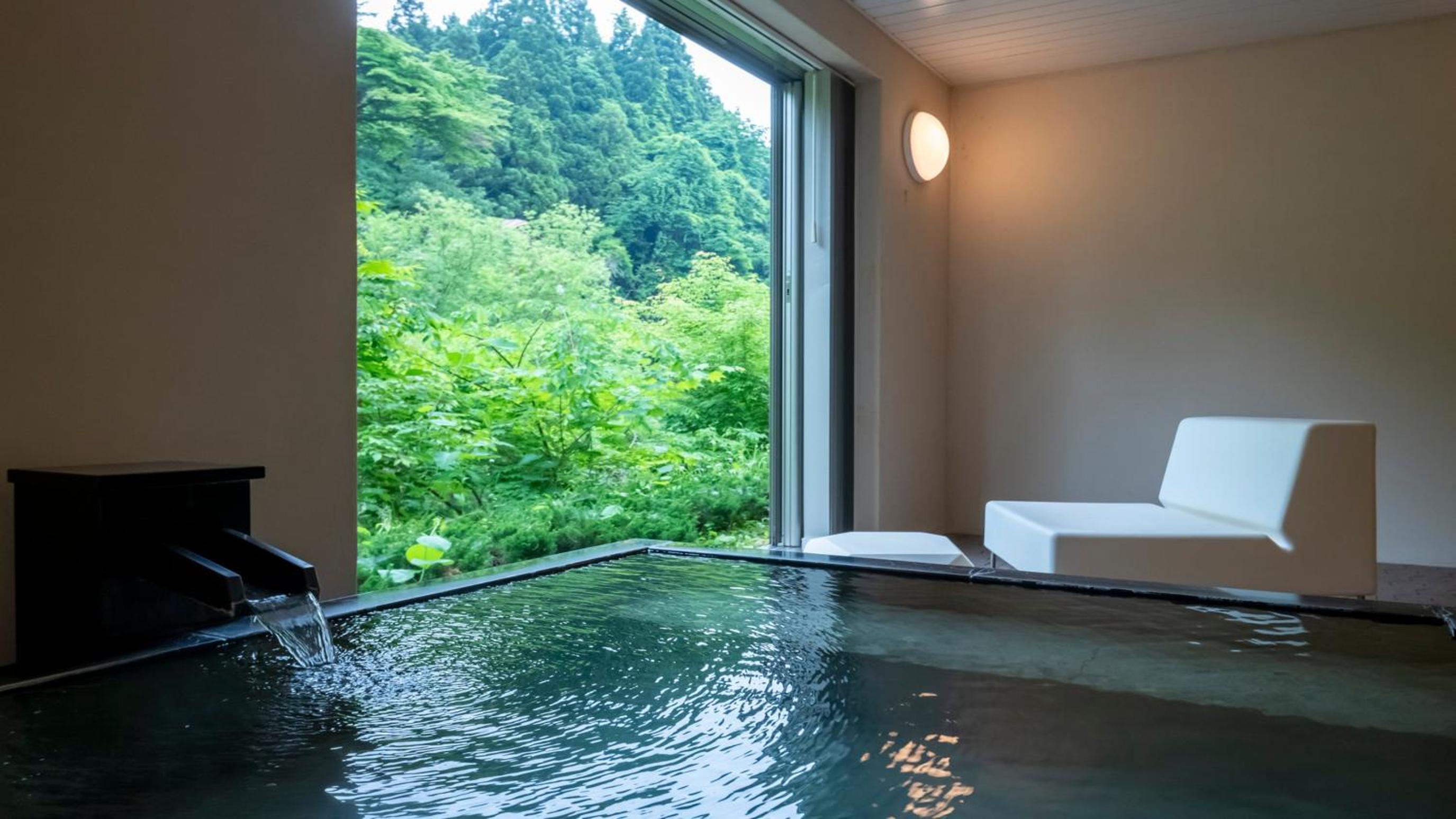 Twin Bed Room with Open Air Bath & Mist Sauna photo 2