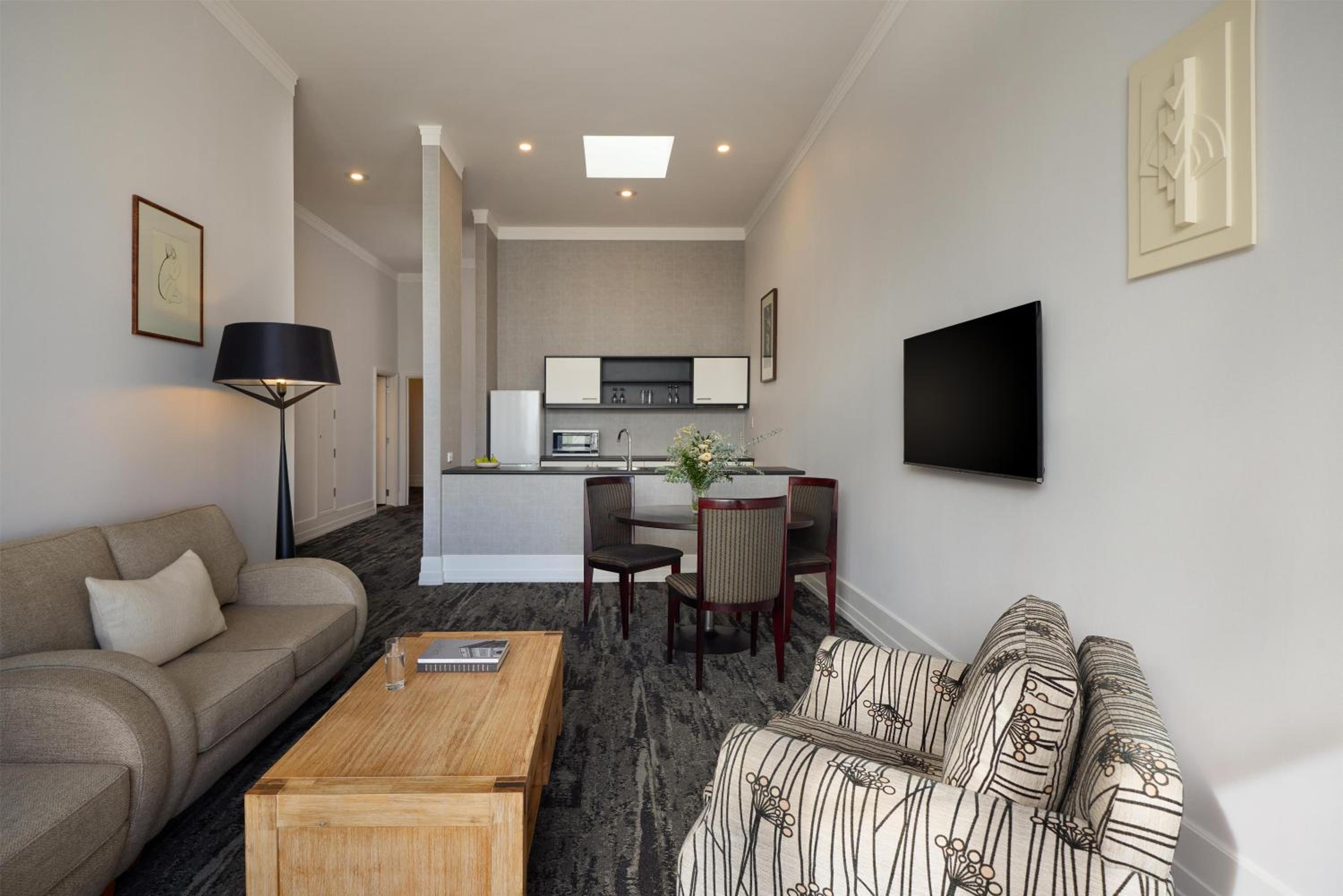 Executive 2 Bedroom Apartment with Balcony & Harbor View