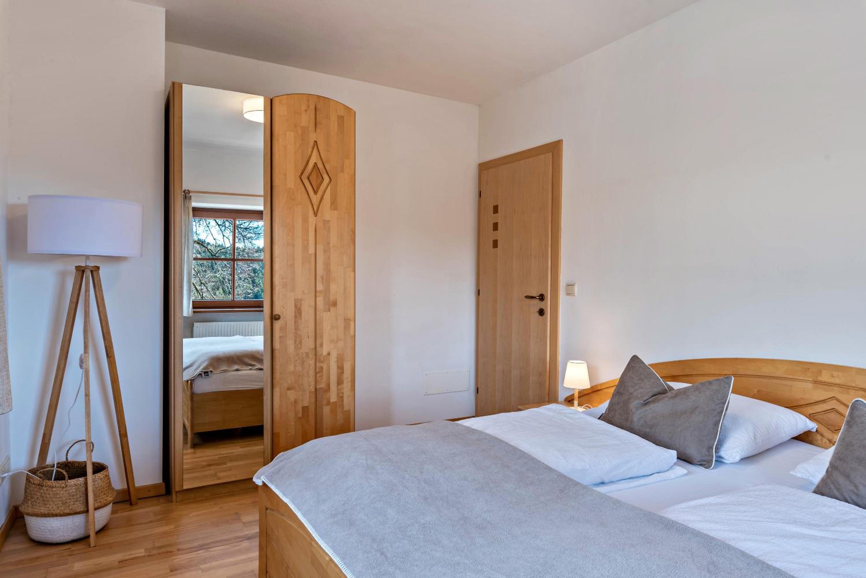 Two-Bedroom Deluxe Apartment with Garden View