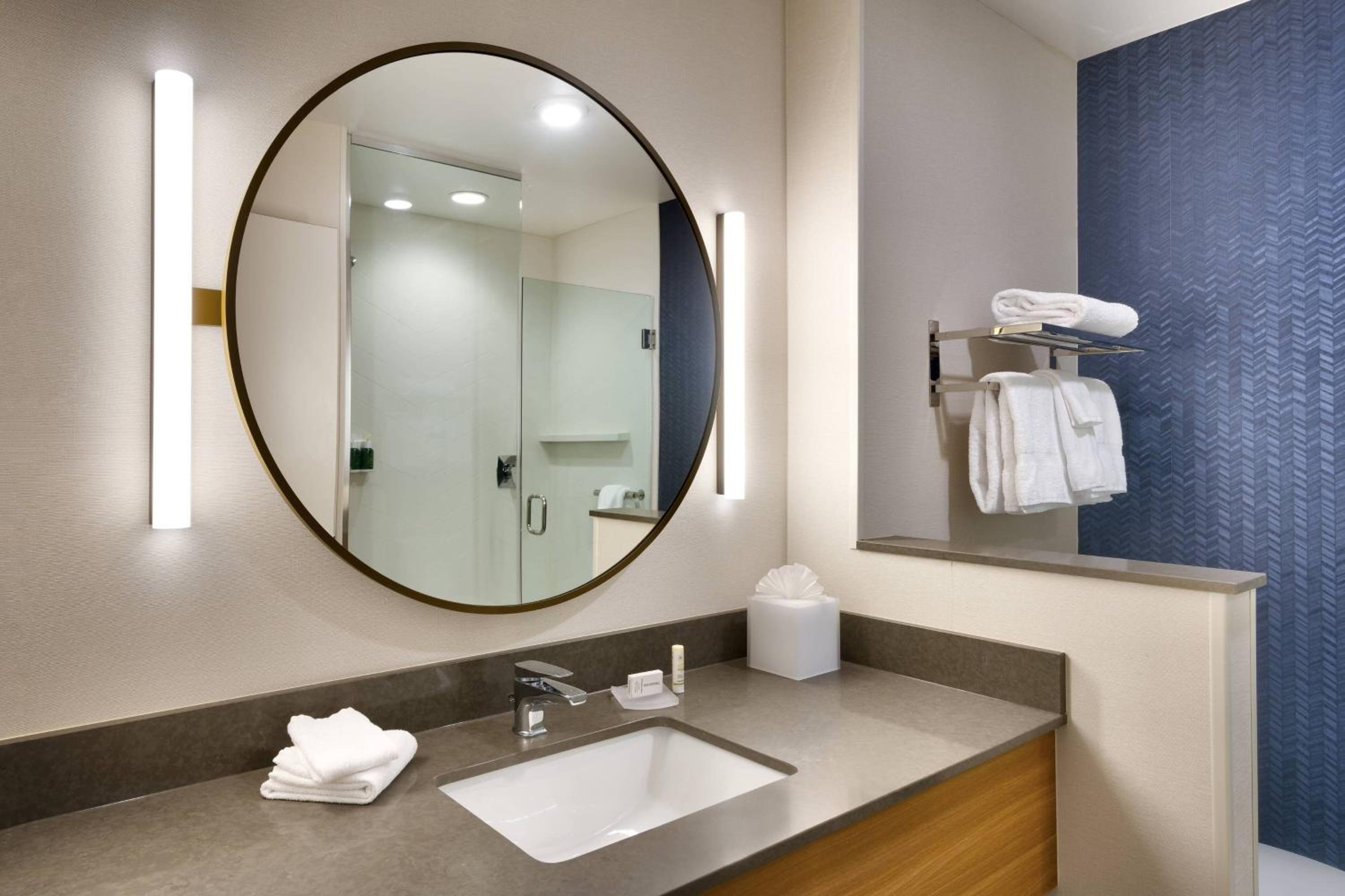 Deluxe Guest room, 1 King, Balcony, Patio (Mobility &amp; Hearing Accessible w/ Roll-in Shower)