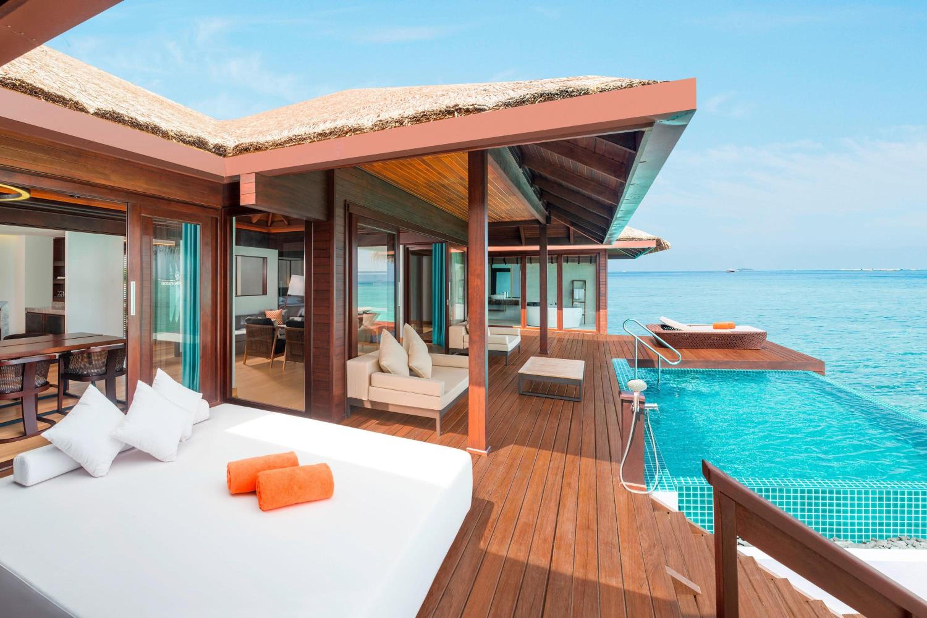 Two-Bedroom Water Suite with Private Pool and Ocean View photo 2