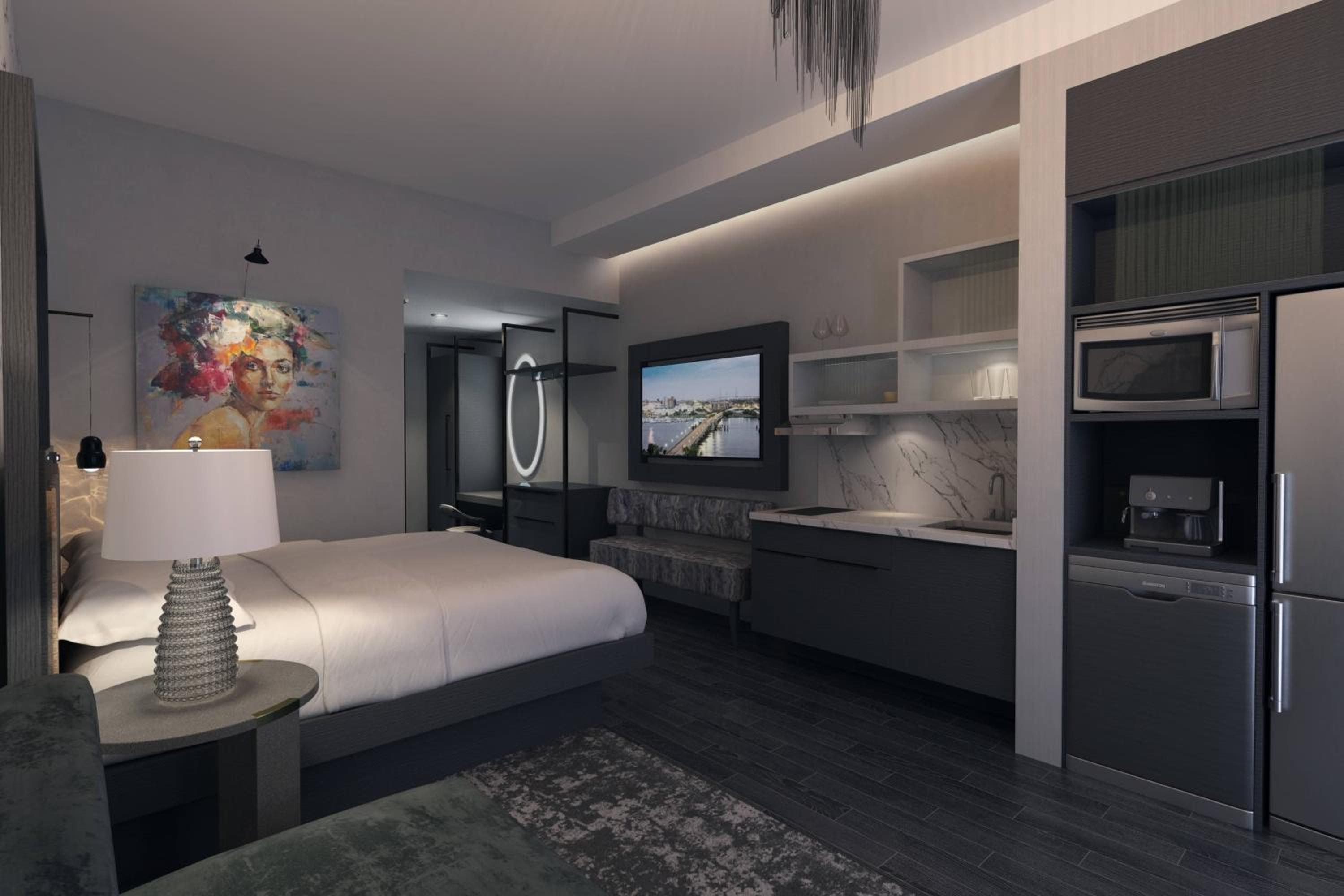 Governor's Suite, Kitchen, Larger Suite, 1 King, Sofa bed photo 1