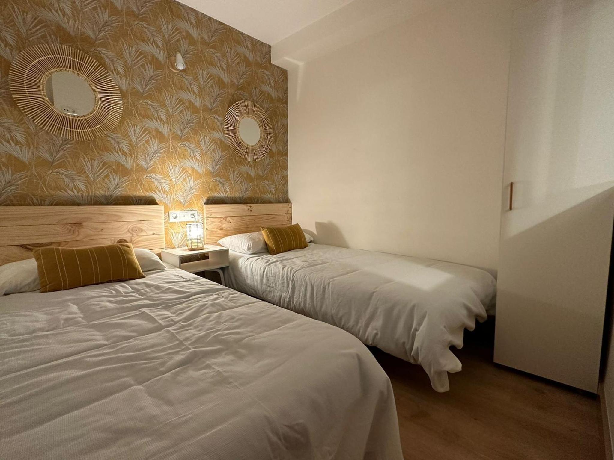 Apartamento de dos habitaciones