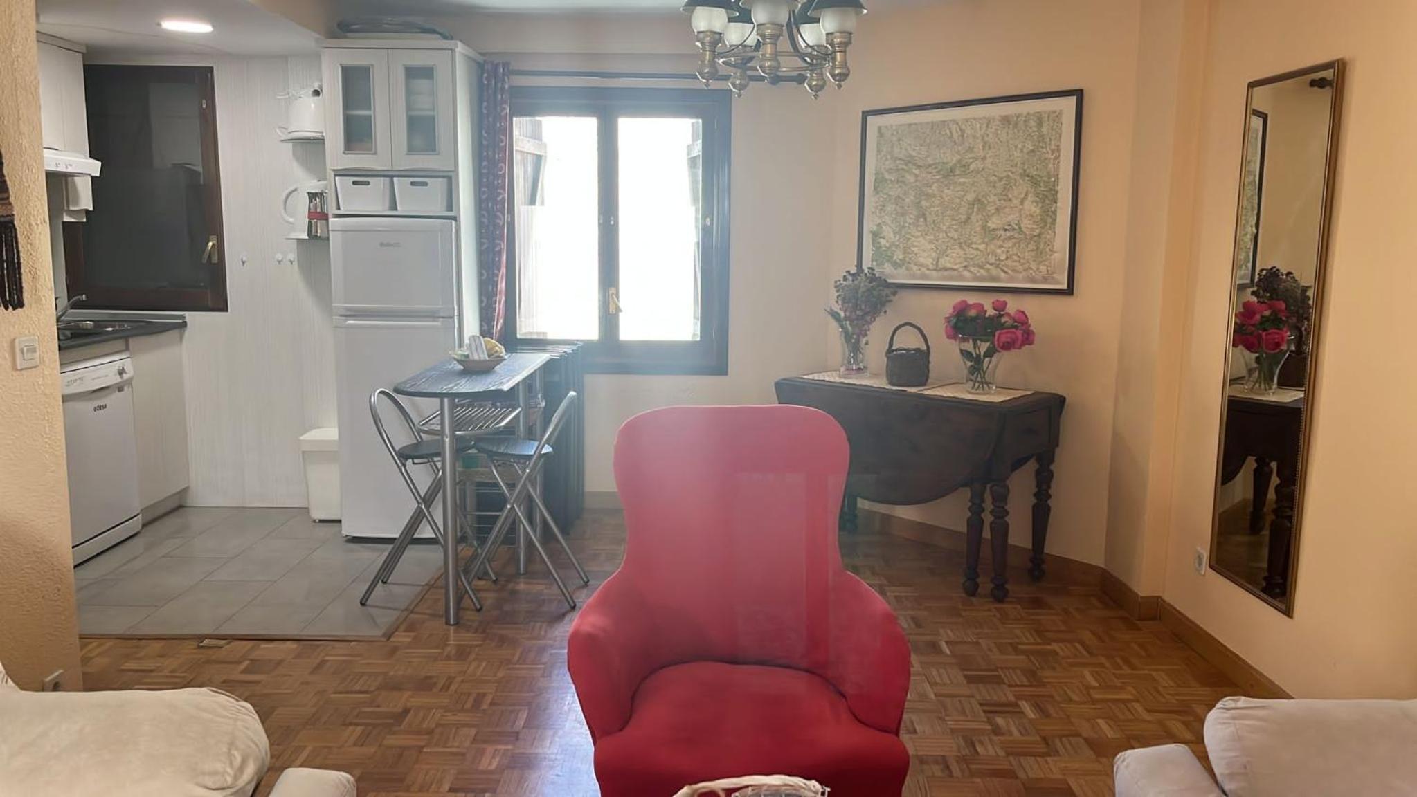 Apartamento de dos habitaciones