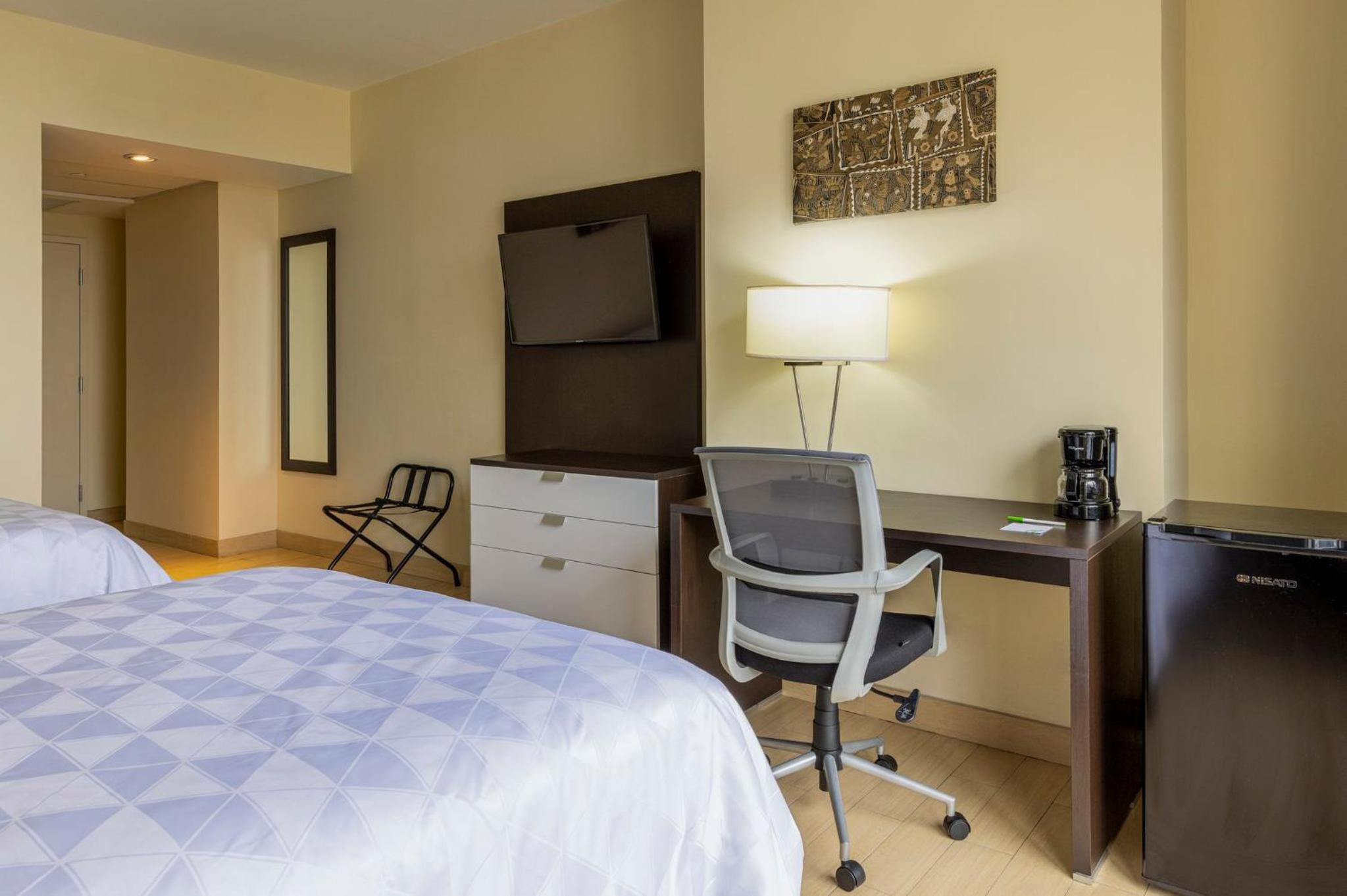 Standard Double Room with Two Double Beds - High Floor