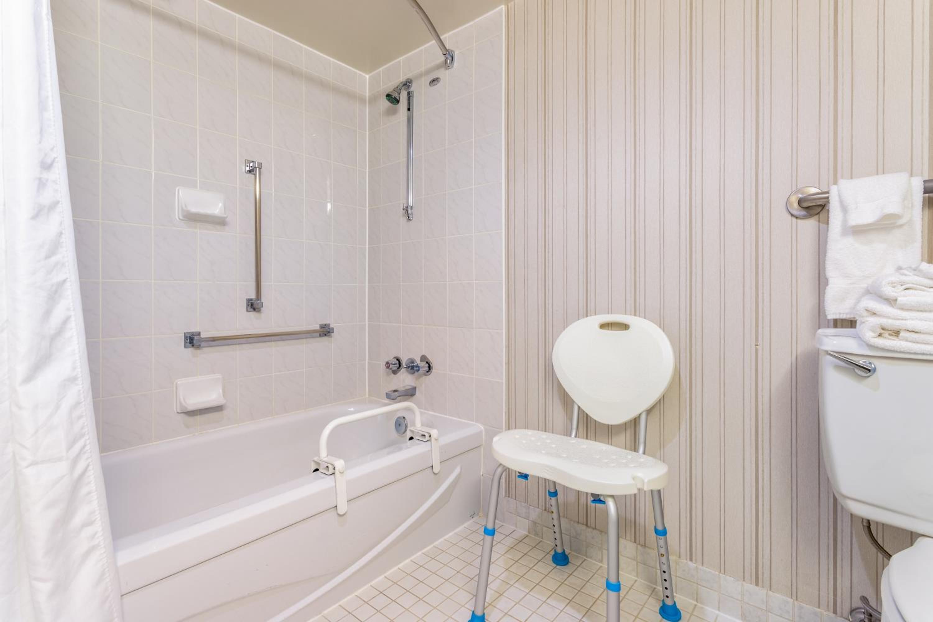 1 King, Mobility Accessible Room, Bathtub w/ Grab Bars, Non-Smoking - Photo 3