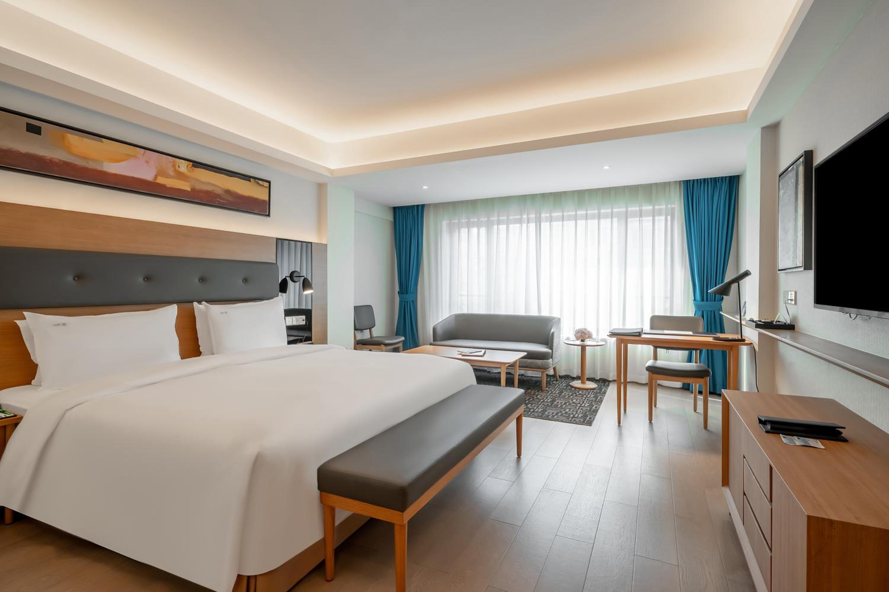 Premium King Room with Separate Bath and Walk-In Shower