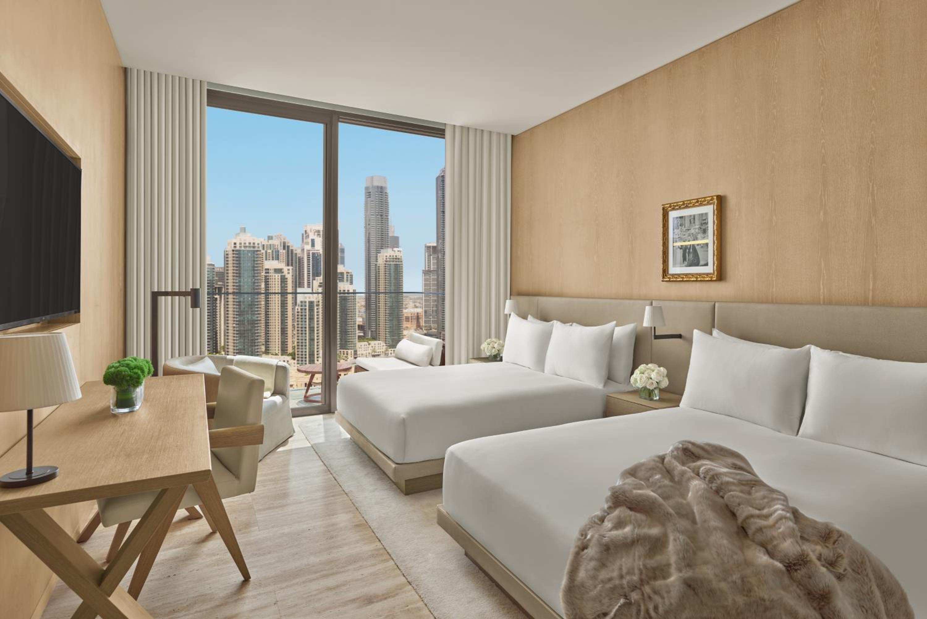 Guest Room With Two Queen Beds And Balcony