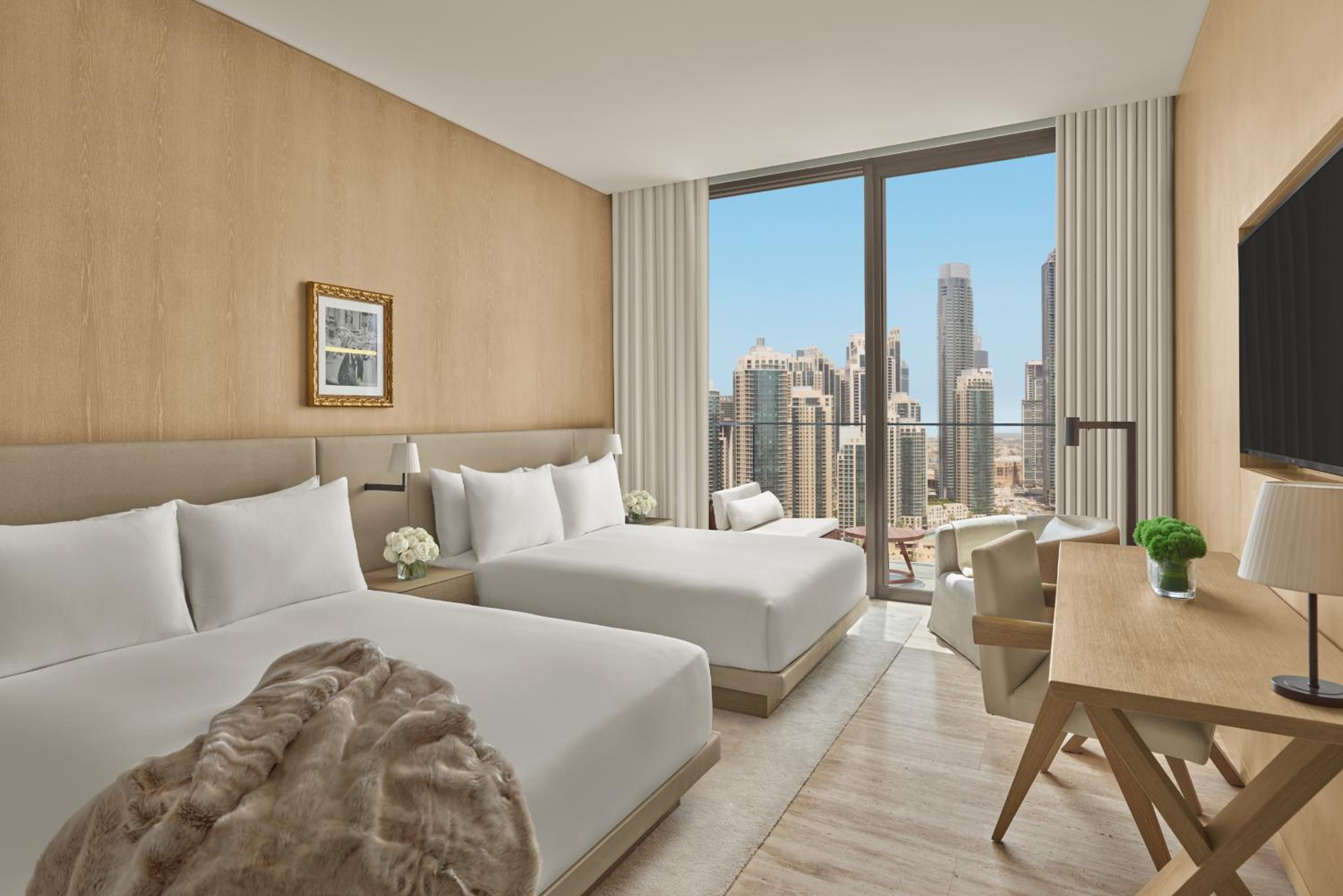 Guest Room With Two Queen Beds And Balcony