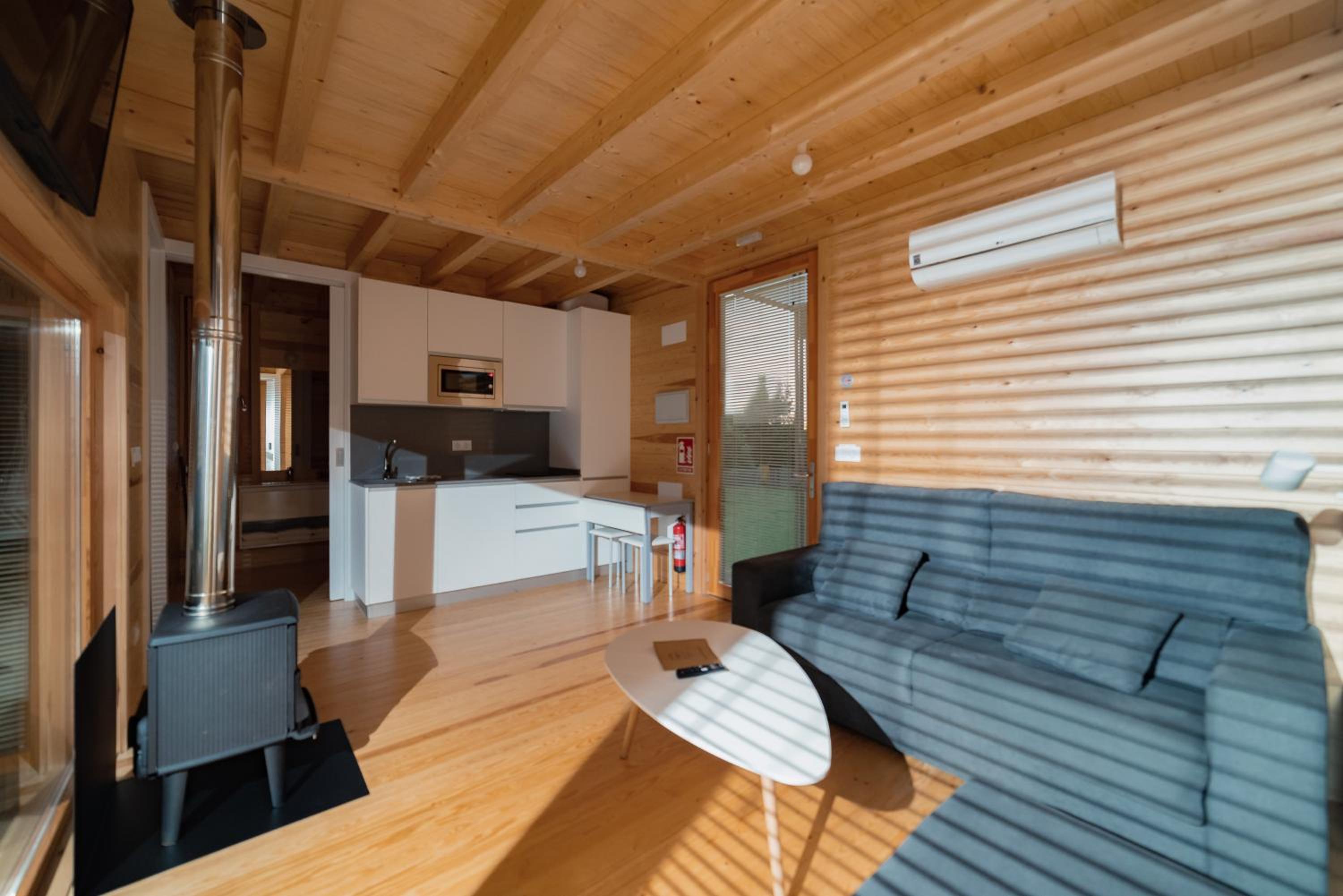 Apartamento con vista al jardín