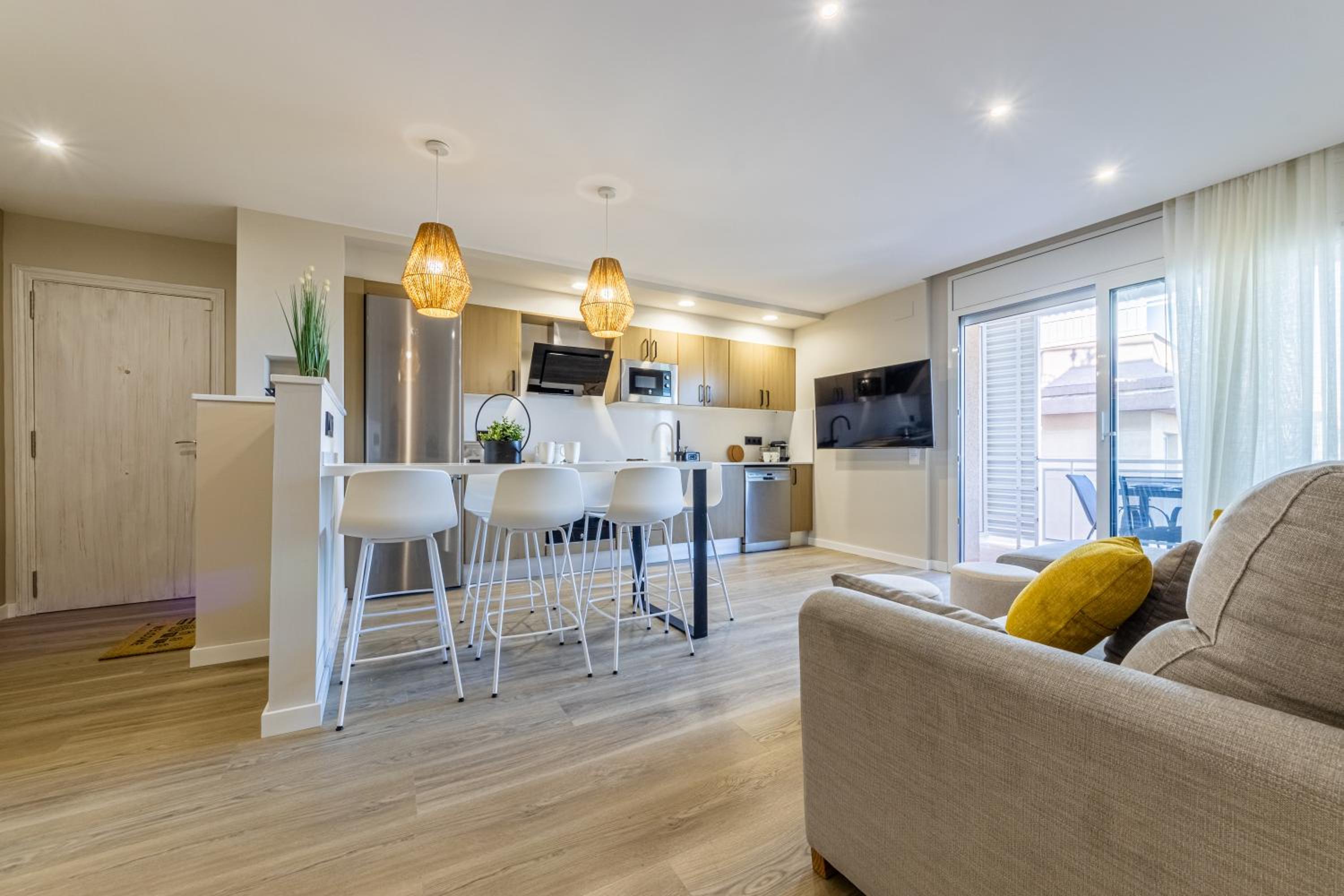 Apartamento de dos habitaciones