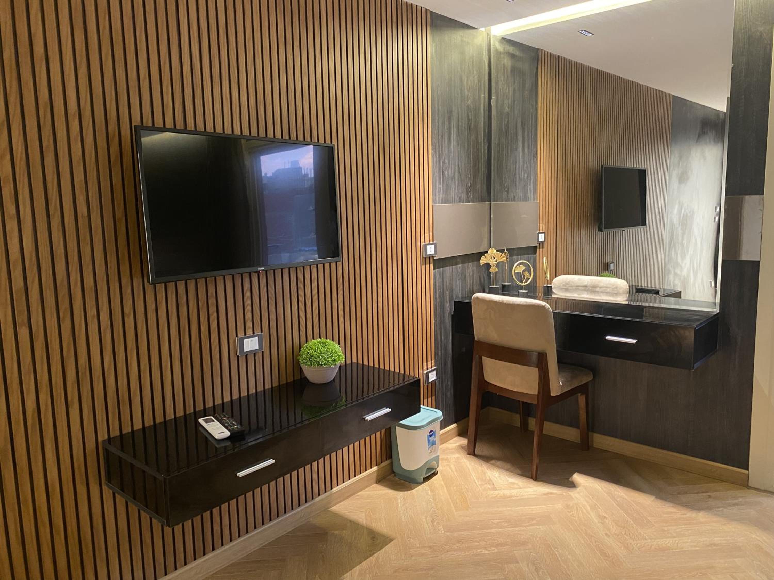 Twin Room with Pyramids View & Balcony photo 1