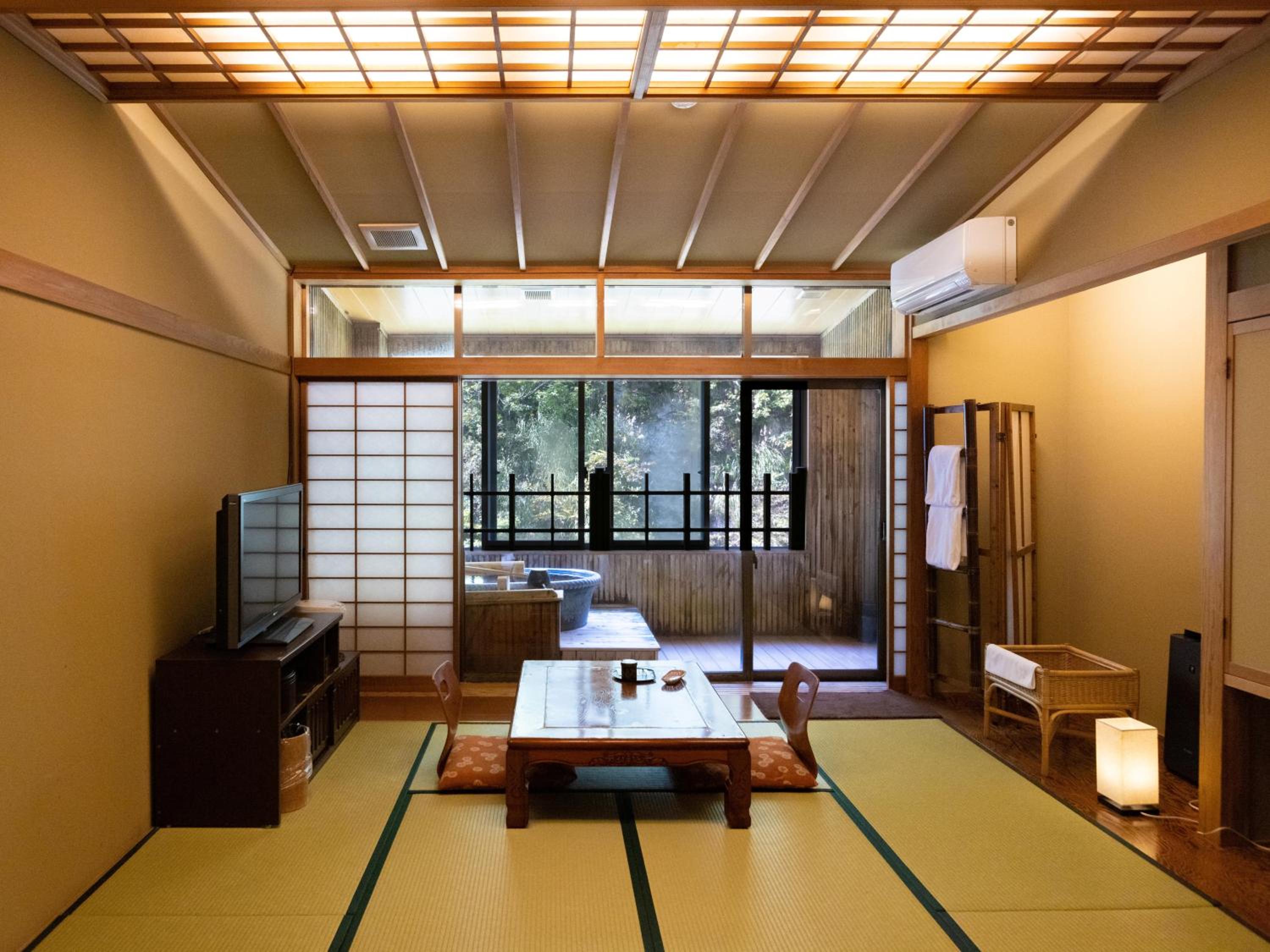 Japanese-Style Triple Room with Semi Open-Air Bath
