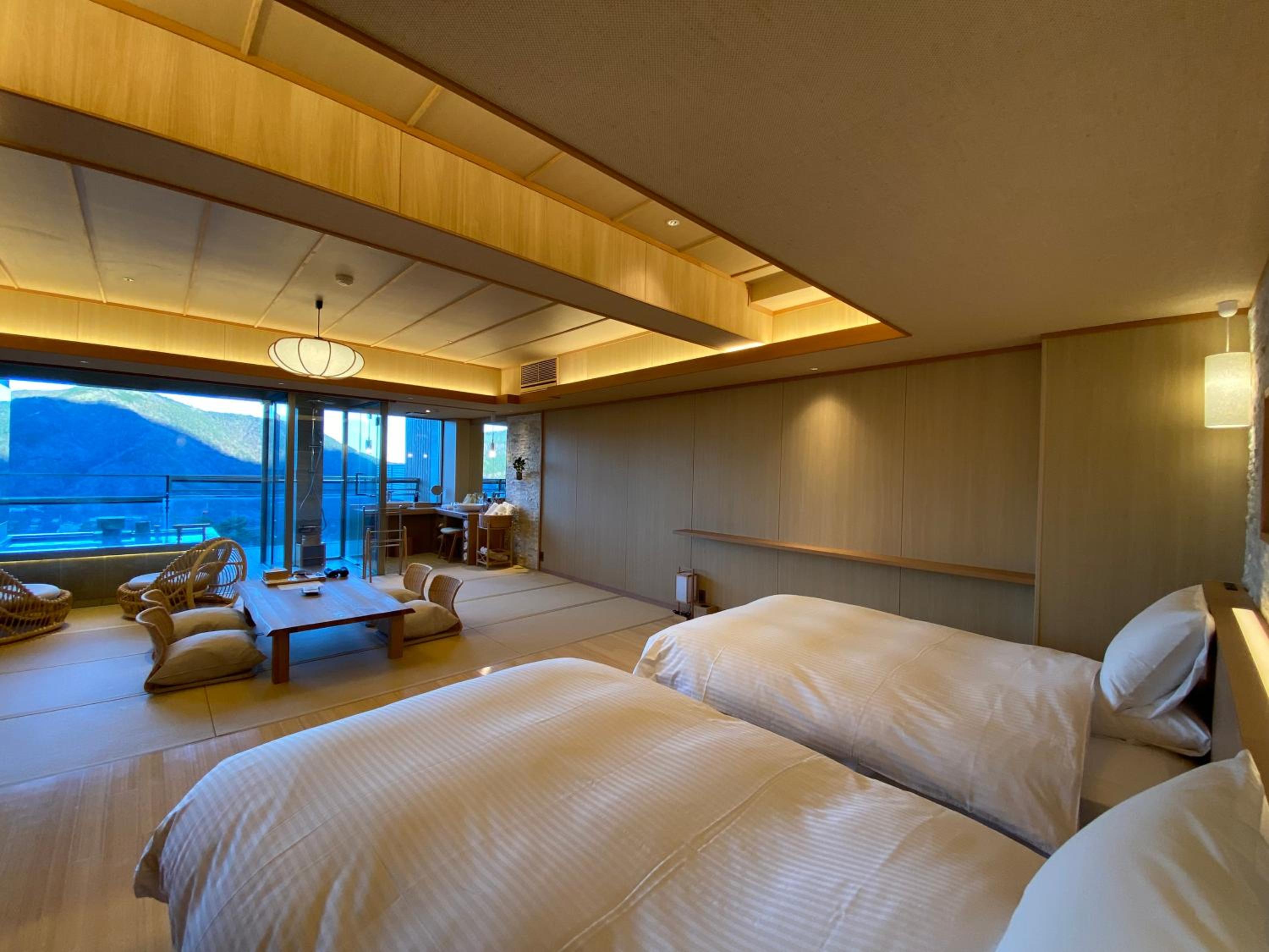 Suite with Tatami Area with Open-Air Bath - (ZEN/ SEN/ SHIN/ EN)