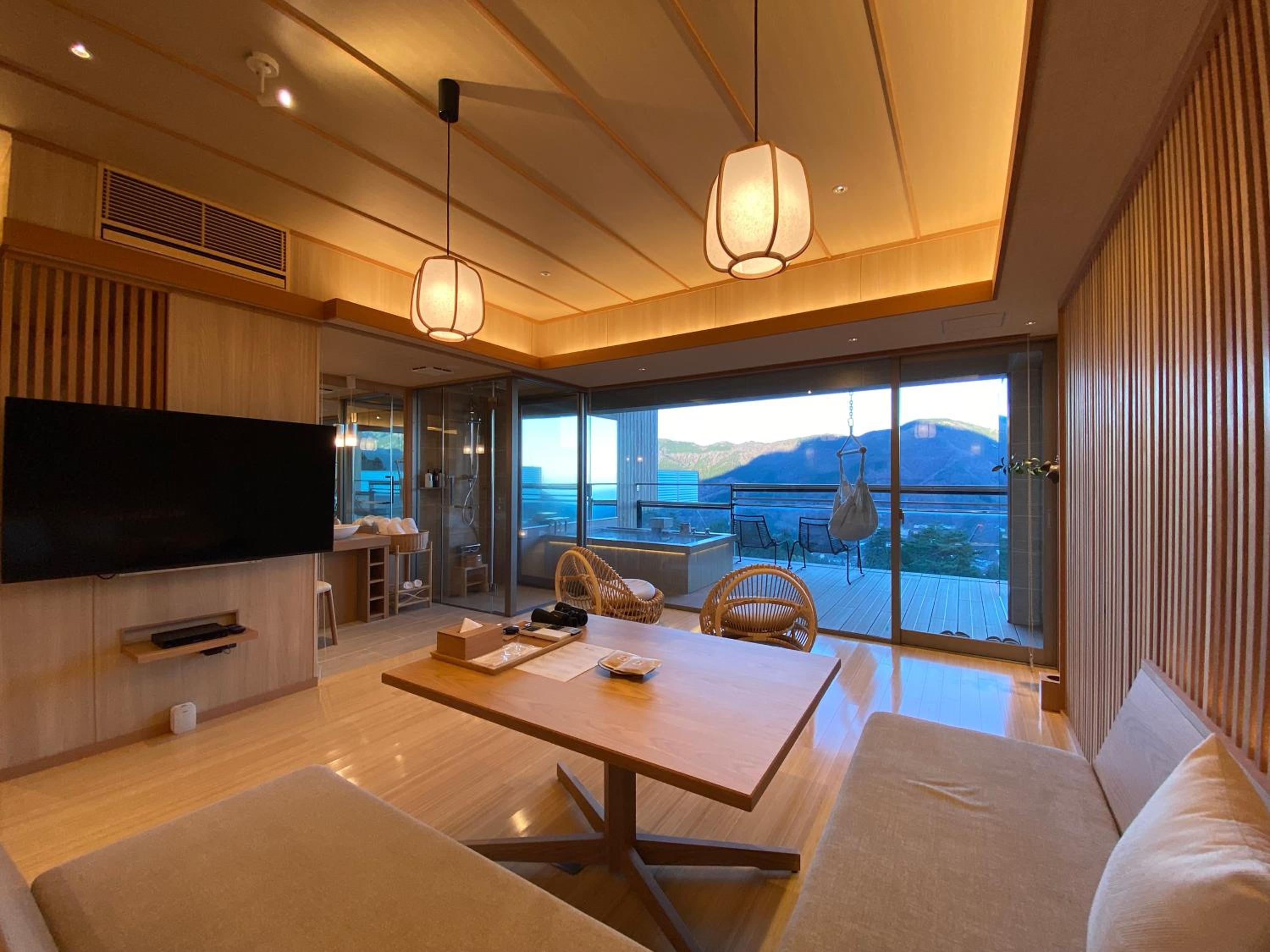 Suite Twin Room with Living Area with Open-Air Bath - (SEI/ REI/ KEI /KAI)