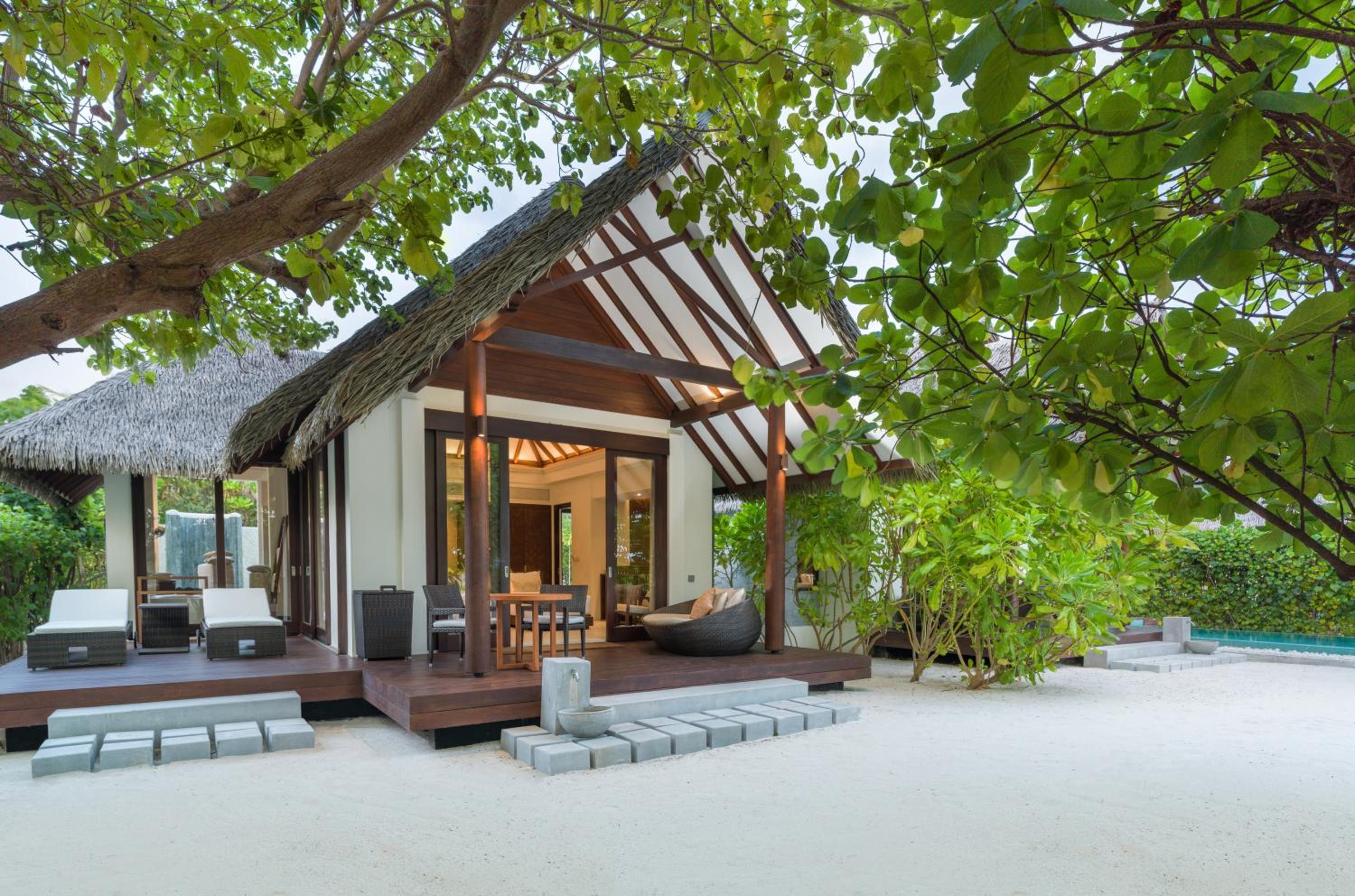 Two Bedroom Family Pool Beach Villa - Personalized Butler Service | Private Sea Plane Lounge Access | Kids Club with Optional Nanny Services | Maldivian Traditional Village Experience | Access to 5 Exceptional Dine-Around Outlets