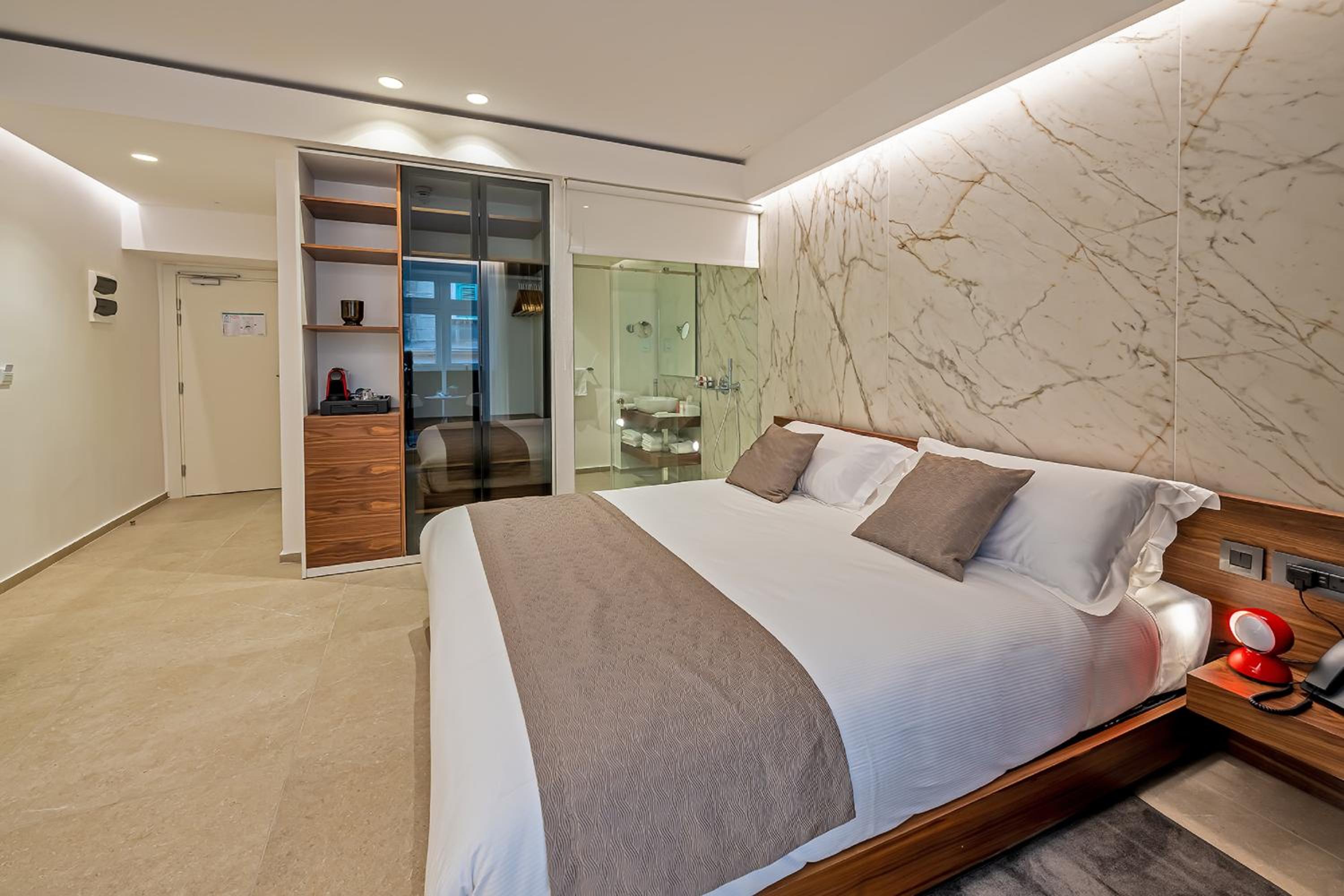 Deluxe Double Room with Maltese Balcony - Street View