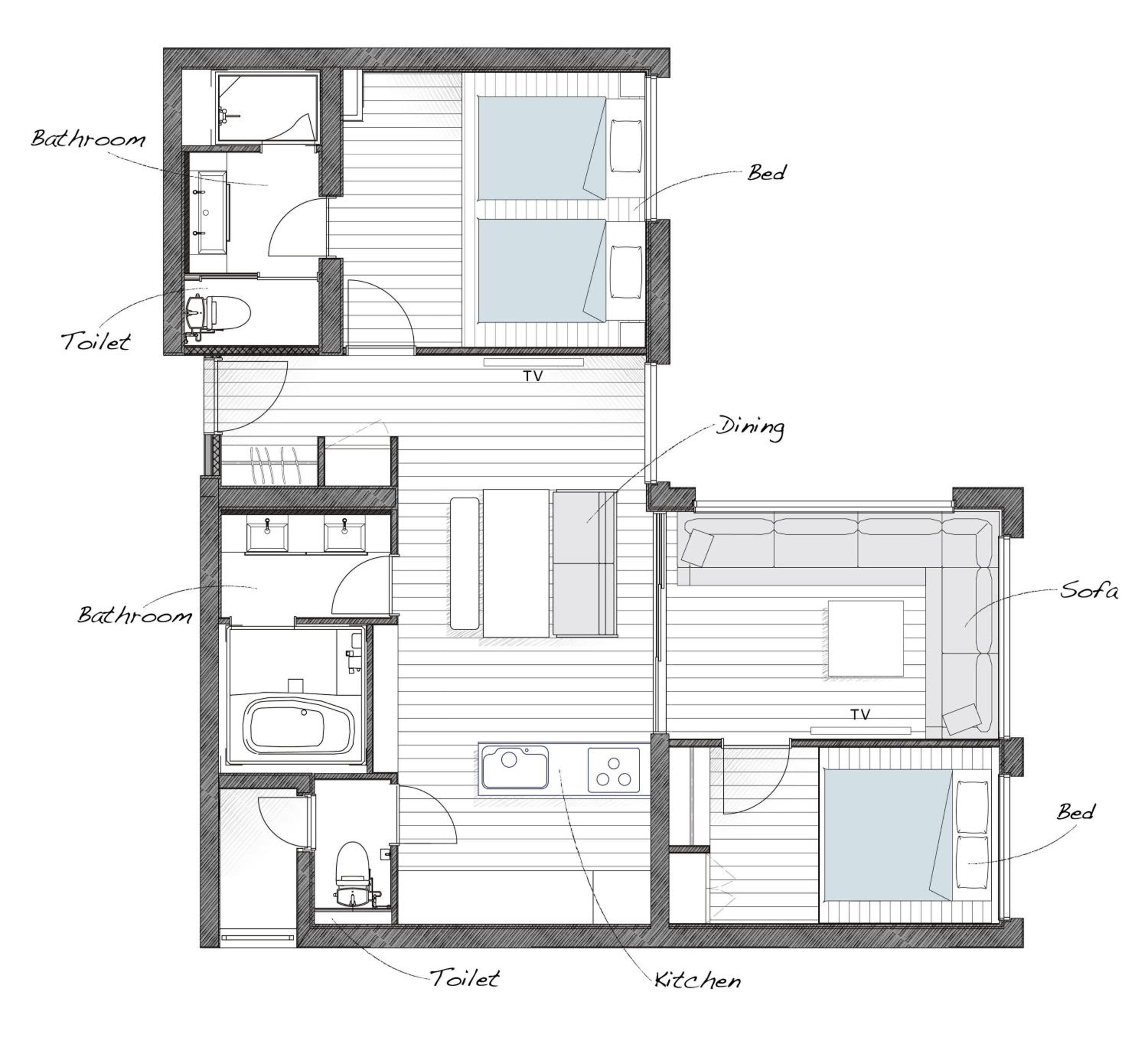 Two-Bedroom Suite - Photo 3