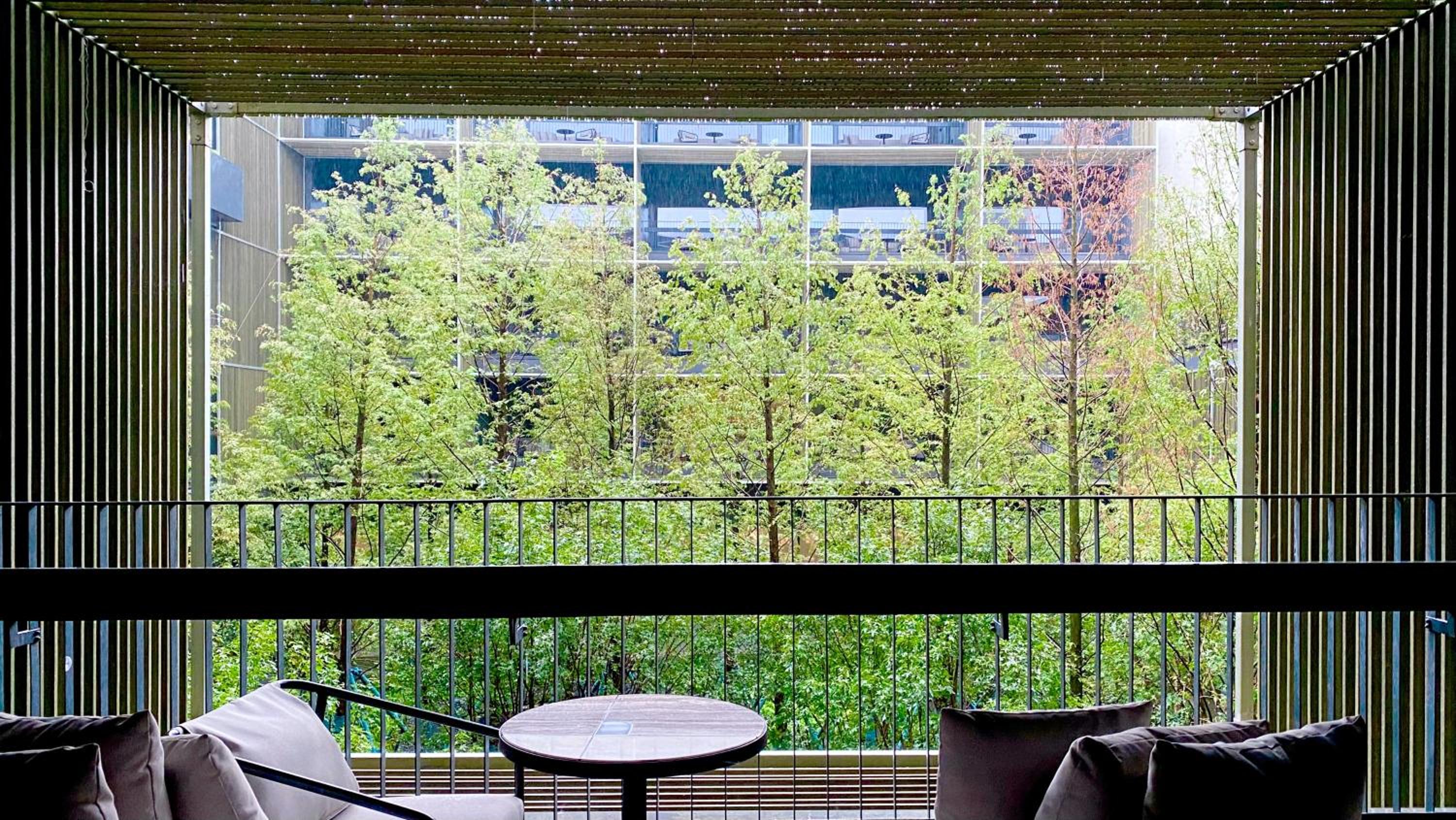 Deluxe Double Room with Garden View and Balcony