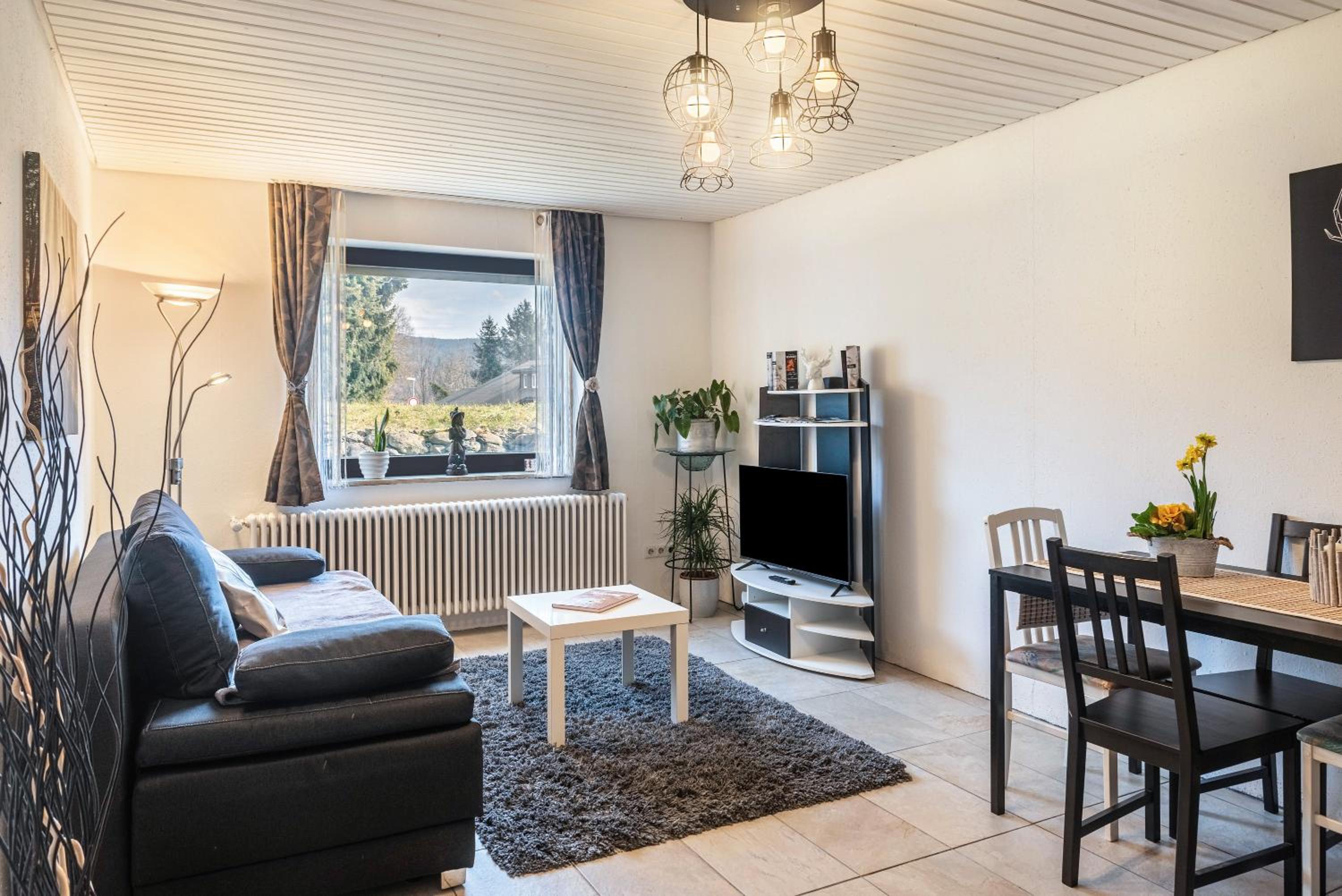 One-Bedroom Apartment with Garden View