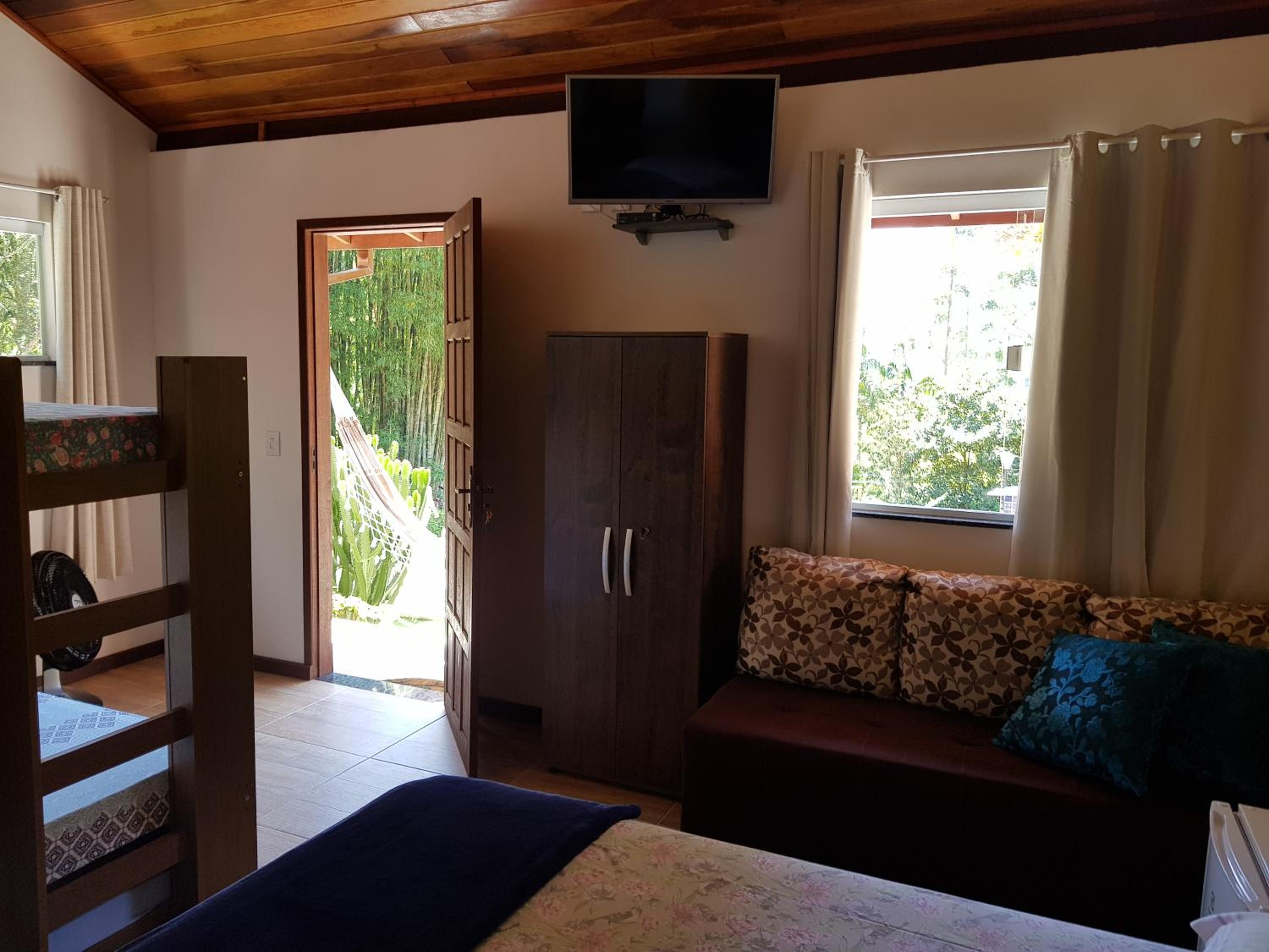 Family Room with Mountain View