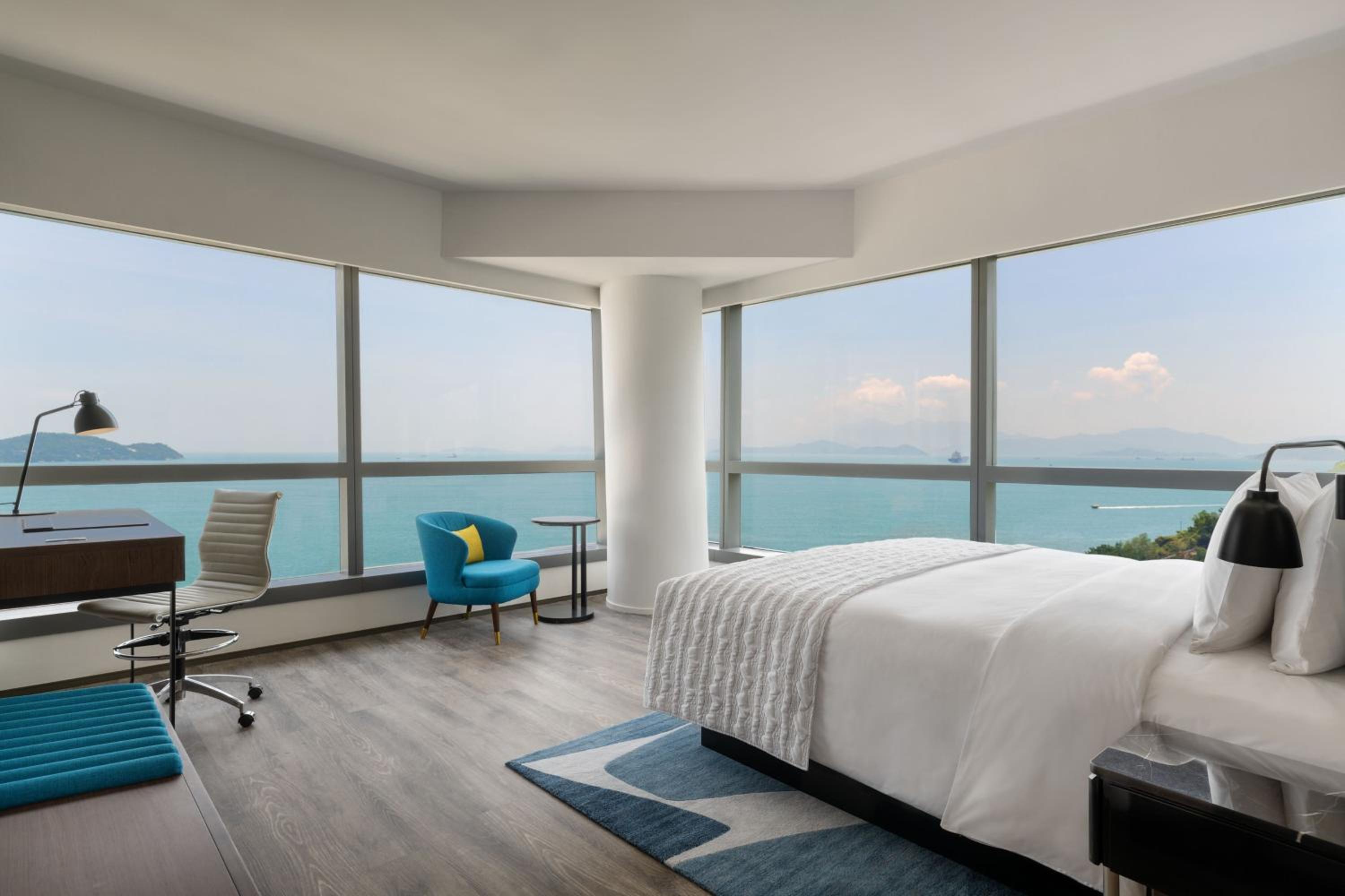 Corner Room with King Bed and Oceanfront View