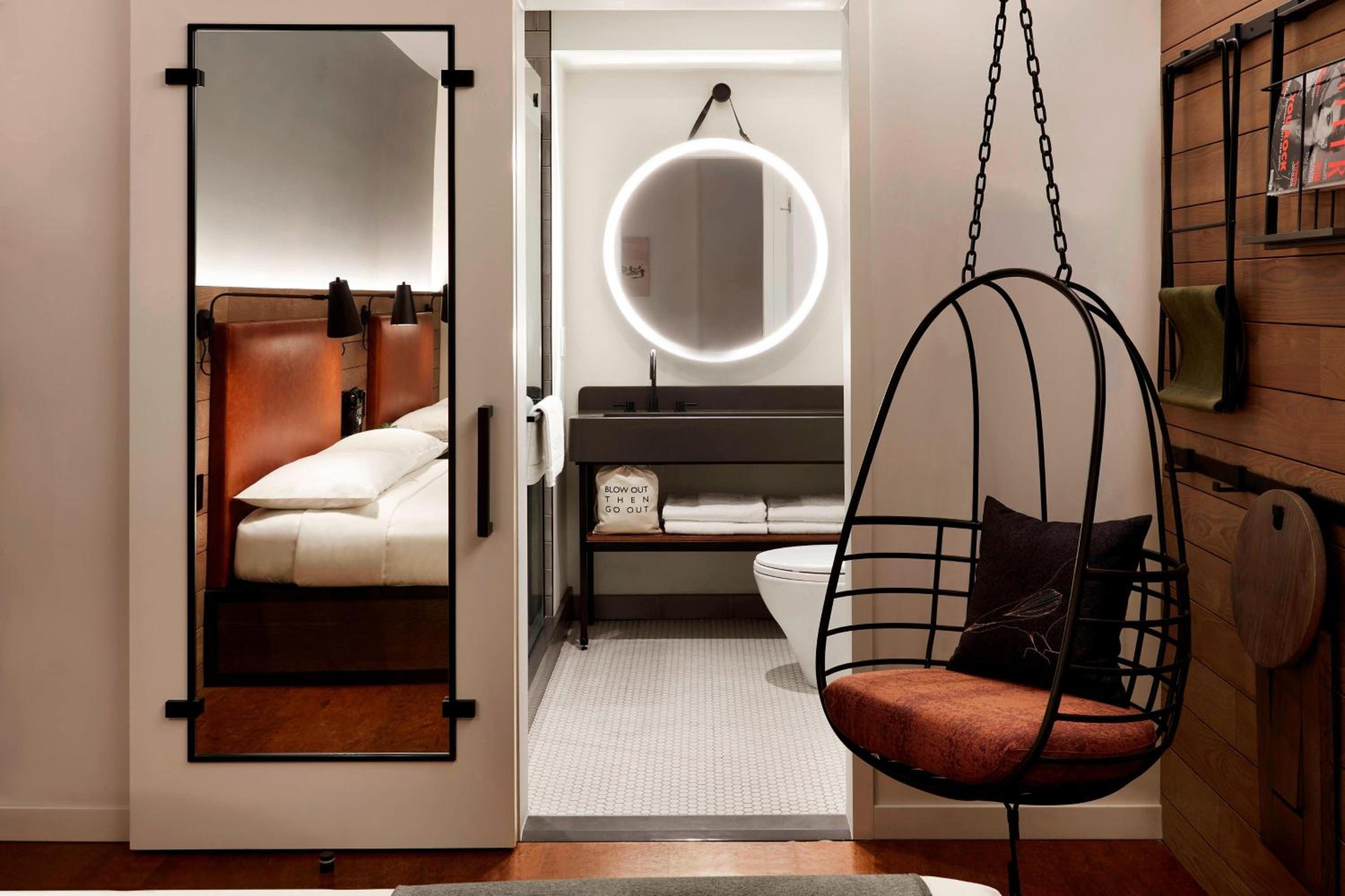 Two Queen Beds with City View