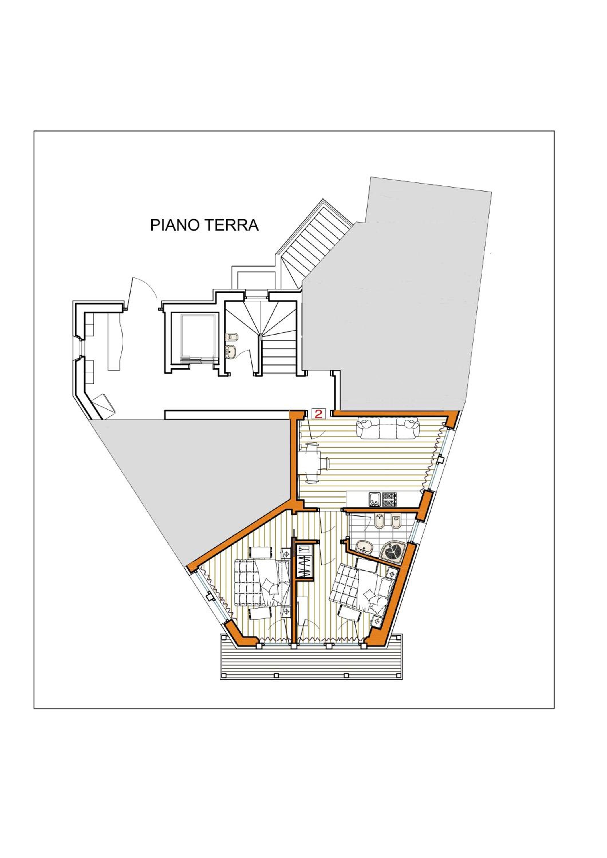 Two-Bedroom Apartment Livigno photo 3