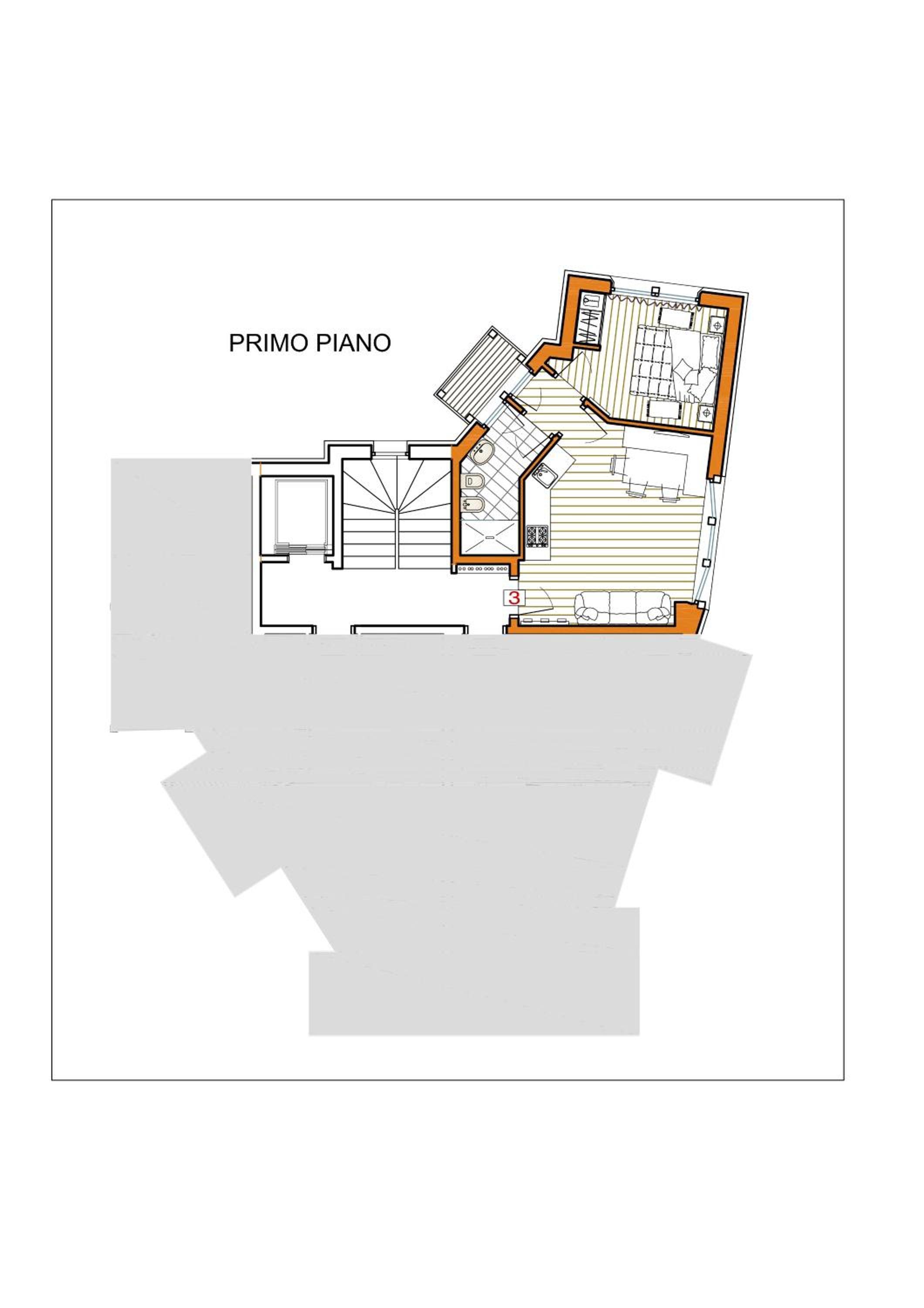 One-Bedroom Apartment Cortina photo 3