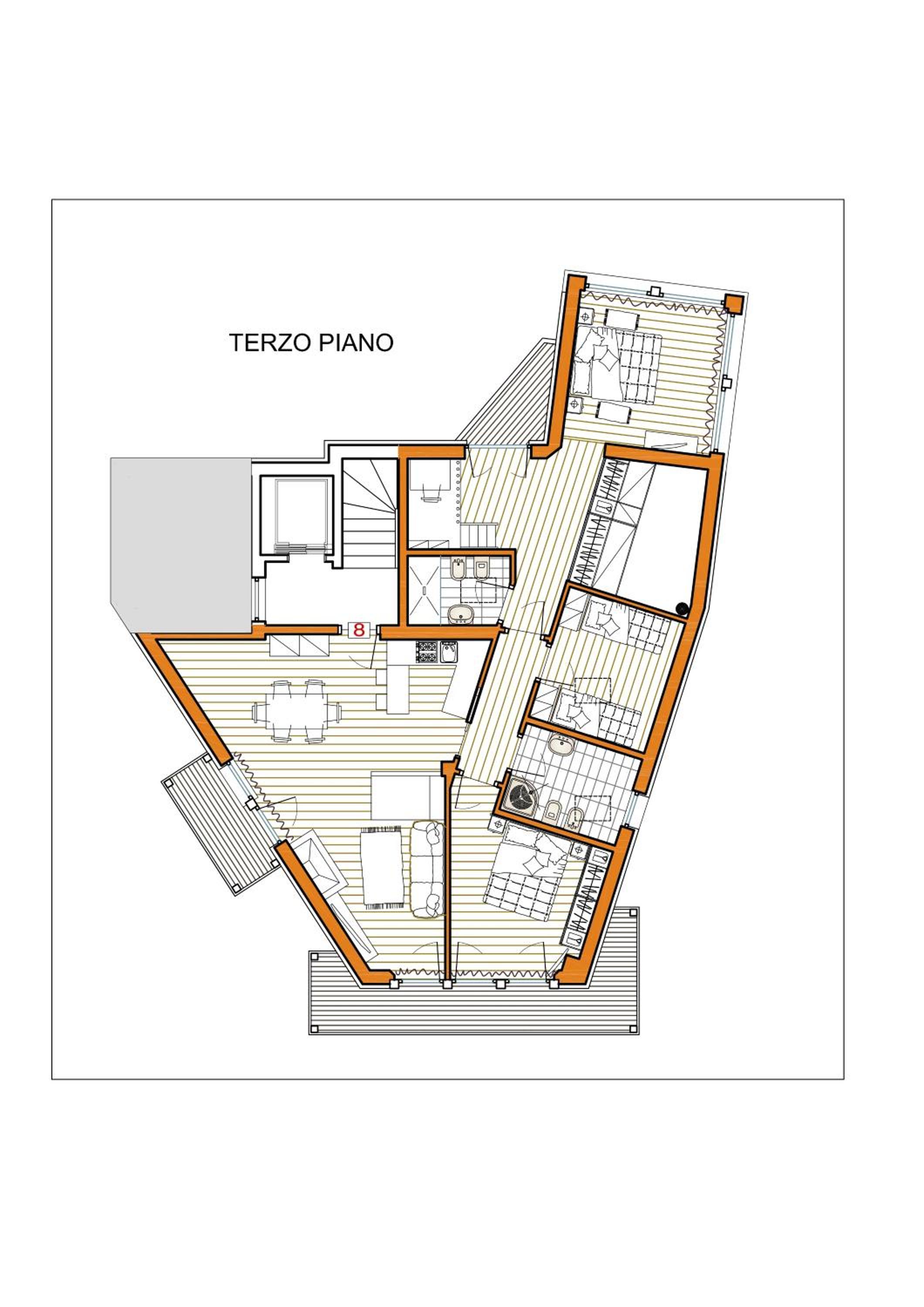 Three-Bedroom Apartment St. Moritz photo 2