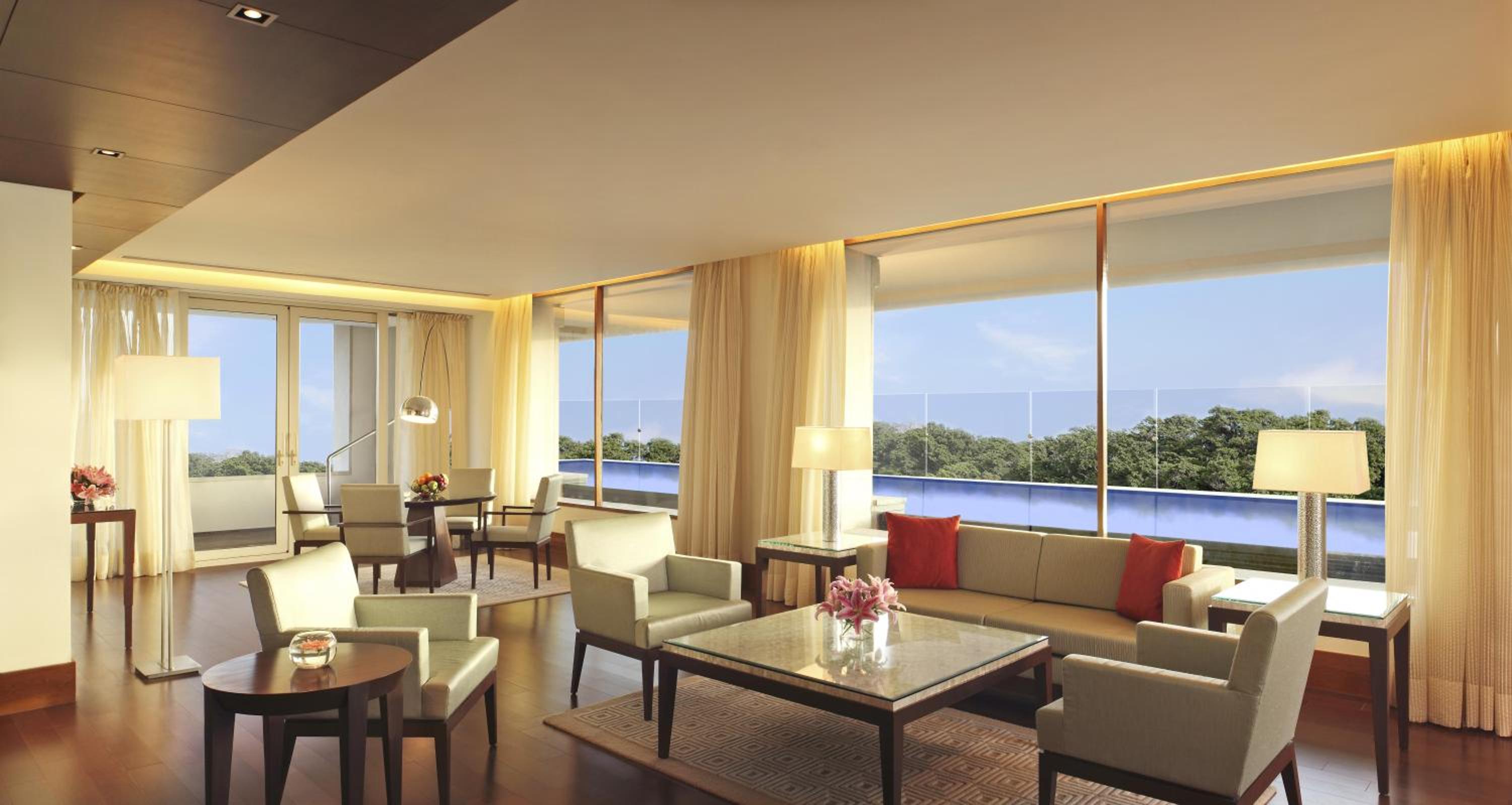 Residential Suite with two way airport transfers at The Oberoi Gurgaon Residential Suite with two way airport transfers at The Oberoi Gurgaon