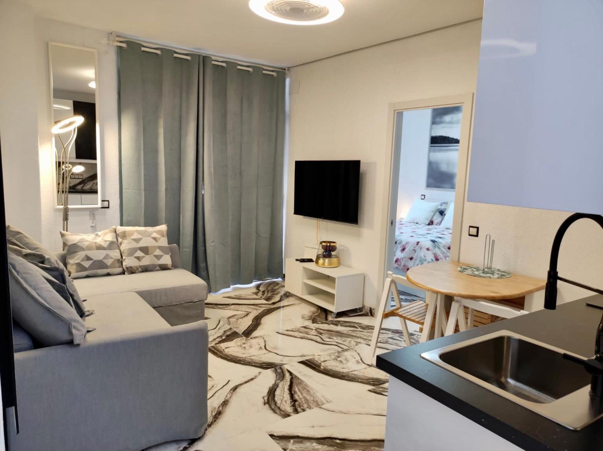 Apartamento de dos habitaciones