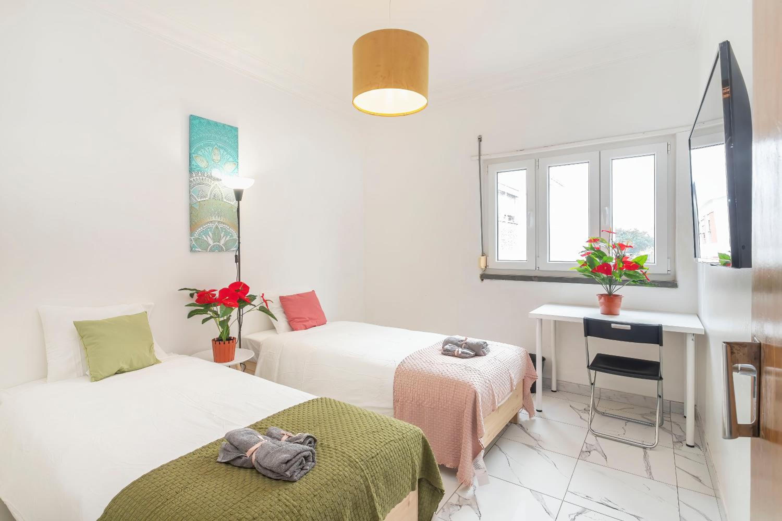 Twin Room with Shared Bathroom