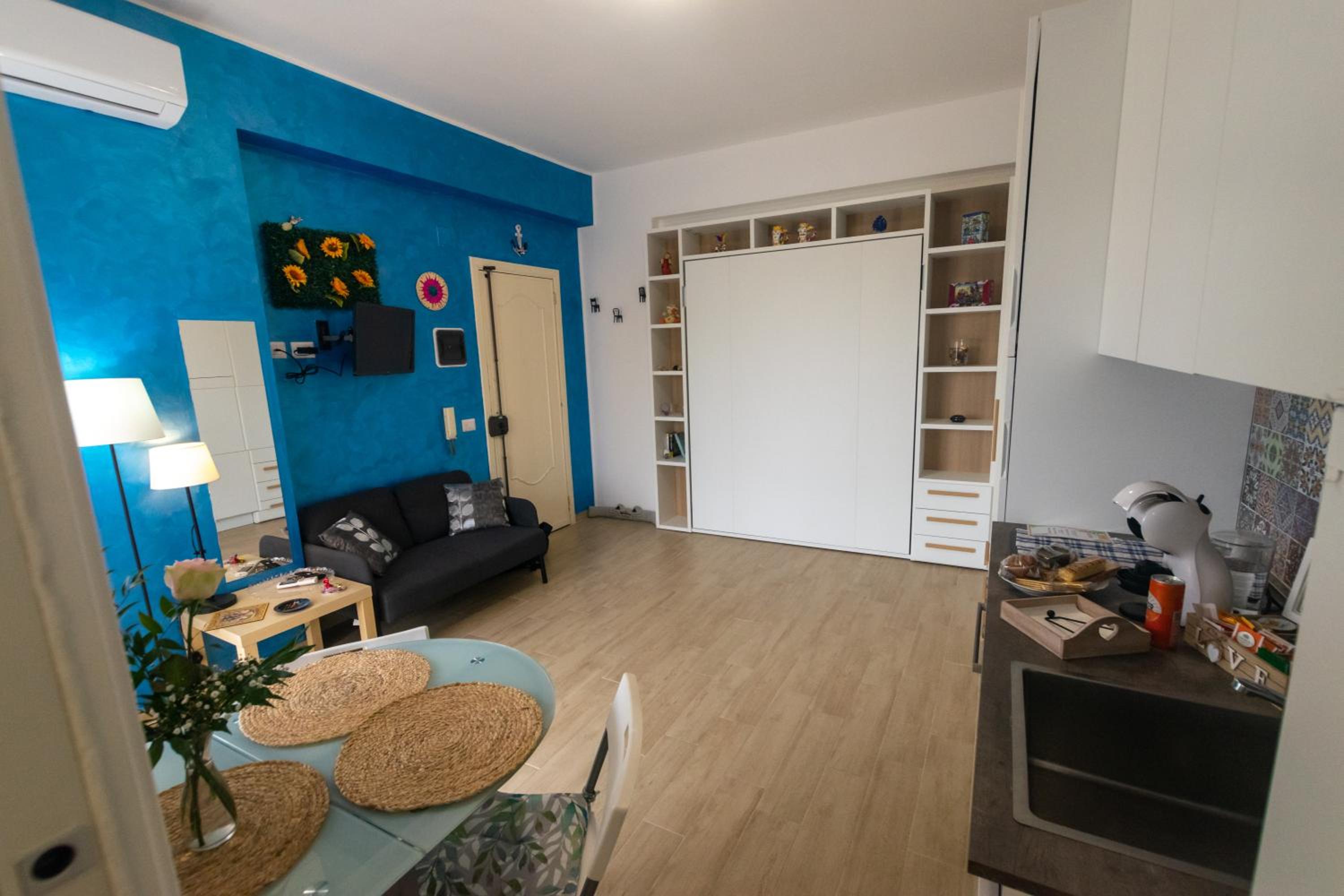 Studio with Balcony