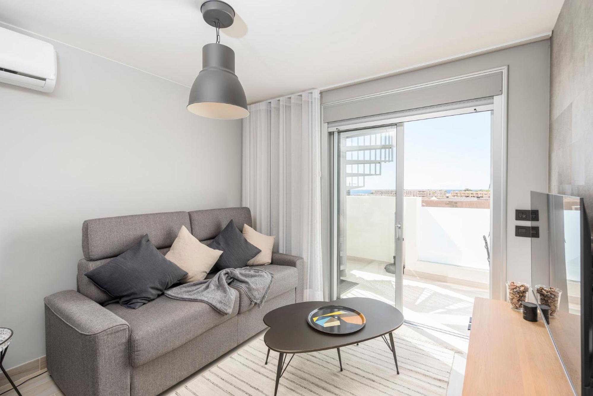 Apartamento con vista al mar