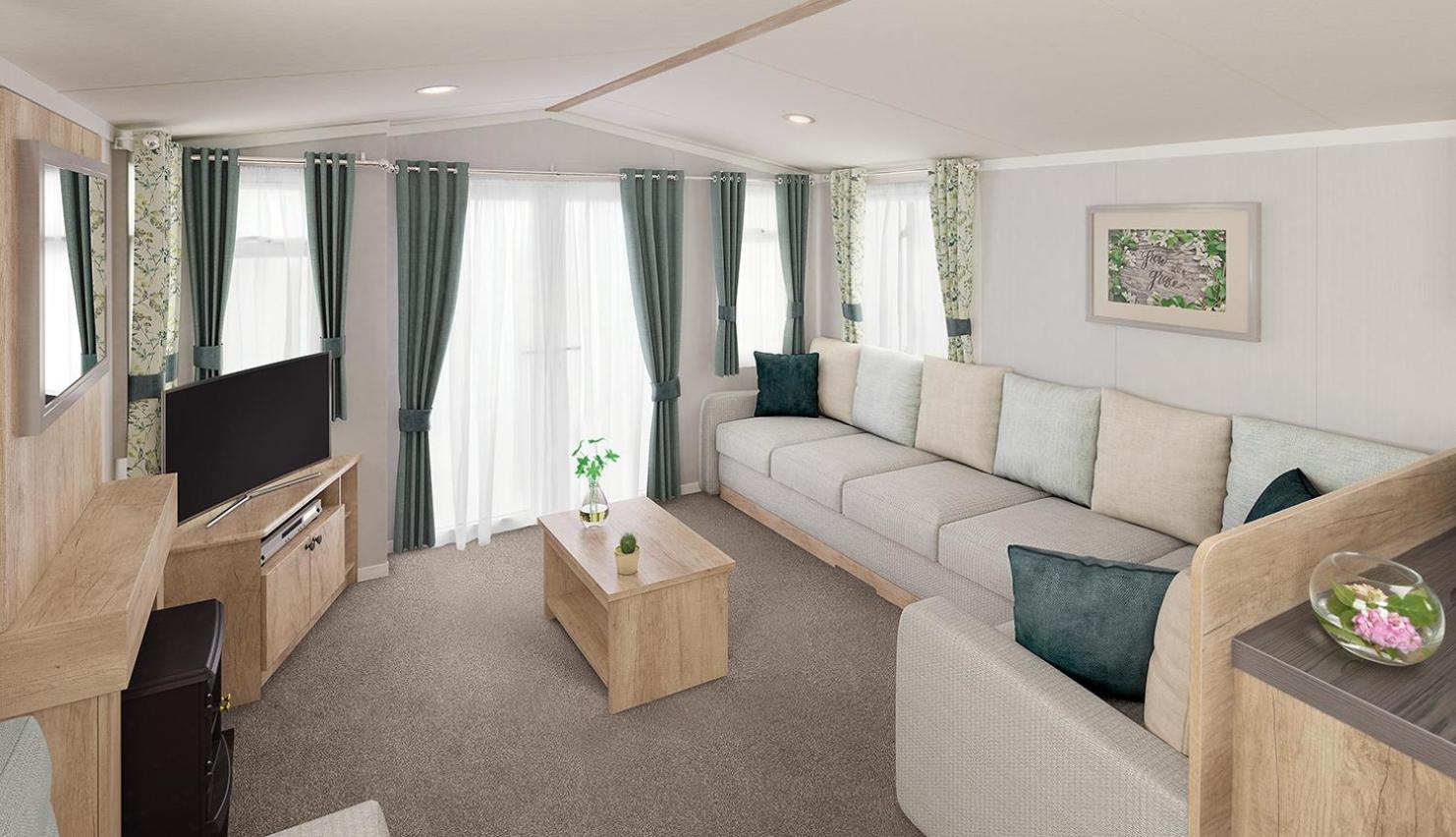 3 Bedroom Platinum Hot Tub Caravan photo 1