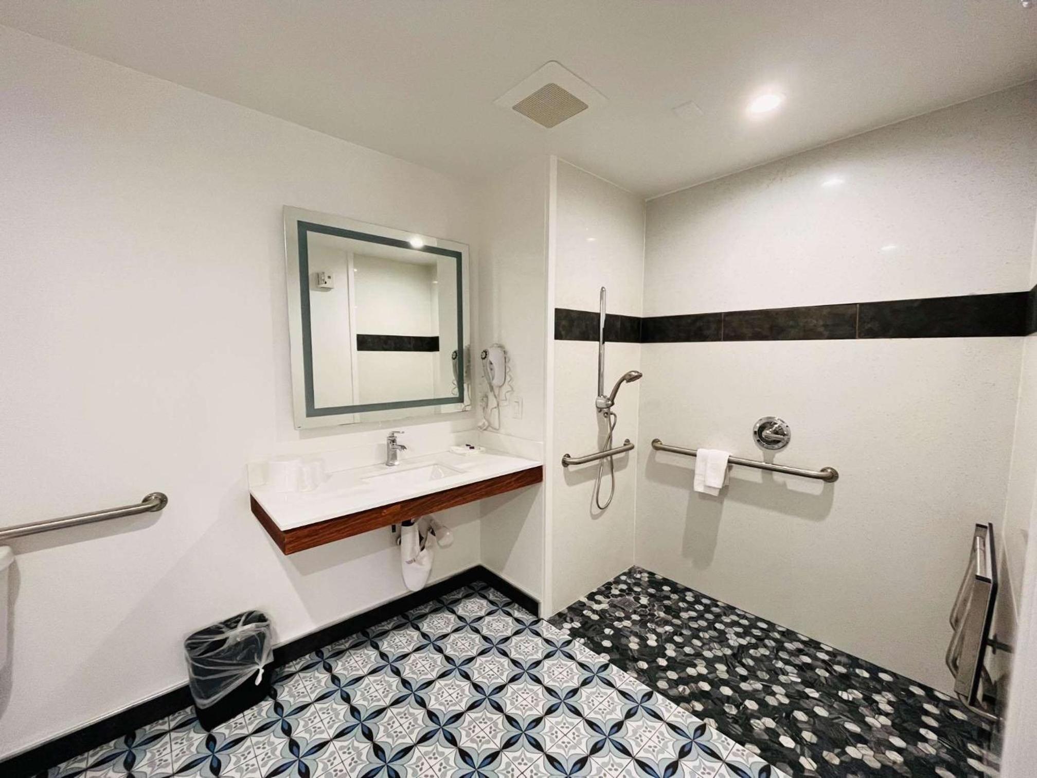 Queen Room - Disability Access - Roll in Shower - Photo 3