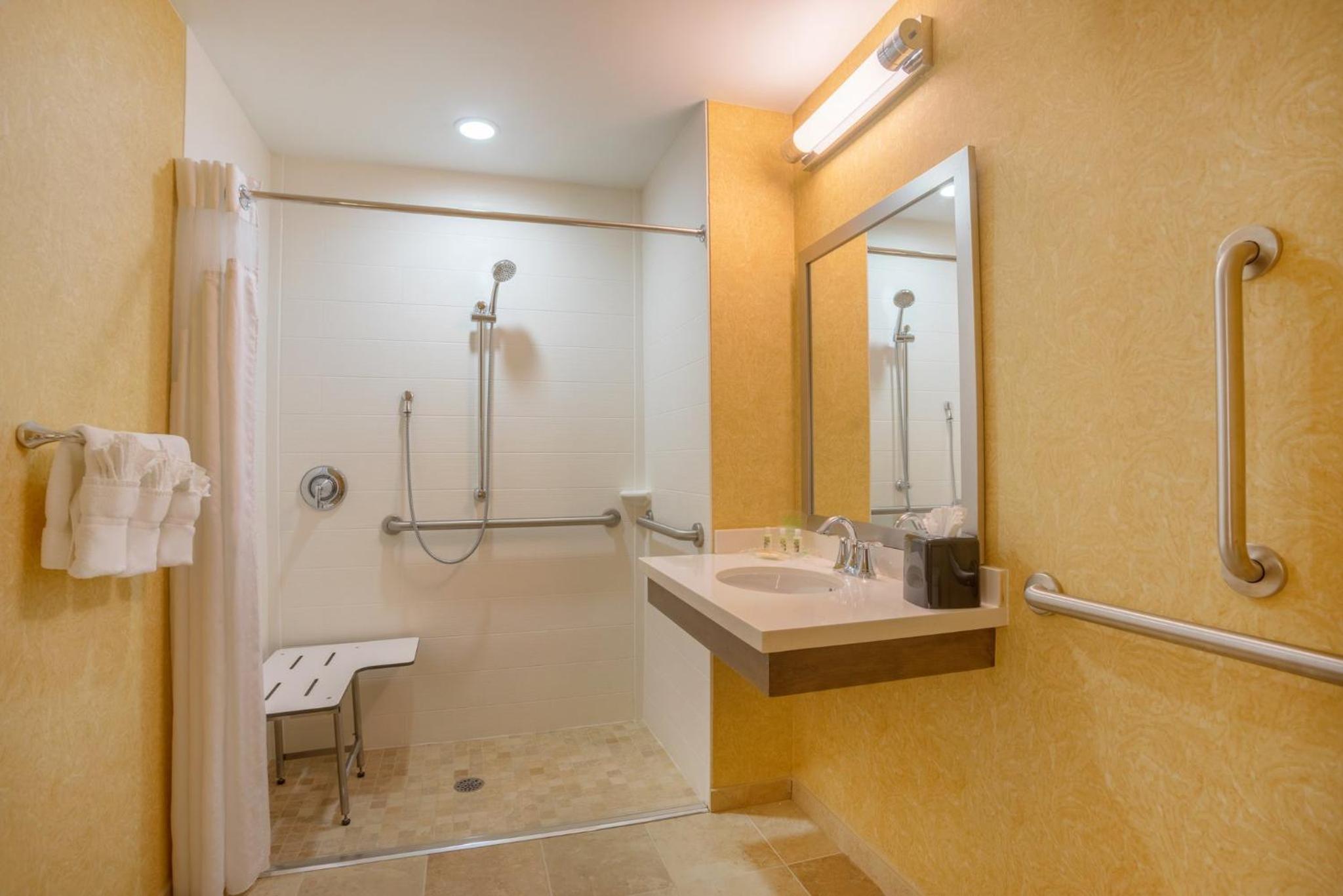 Standard King Room with Mobility Accessible Roll-In Shower - Photo 3