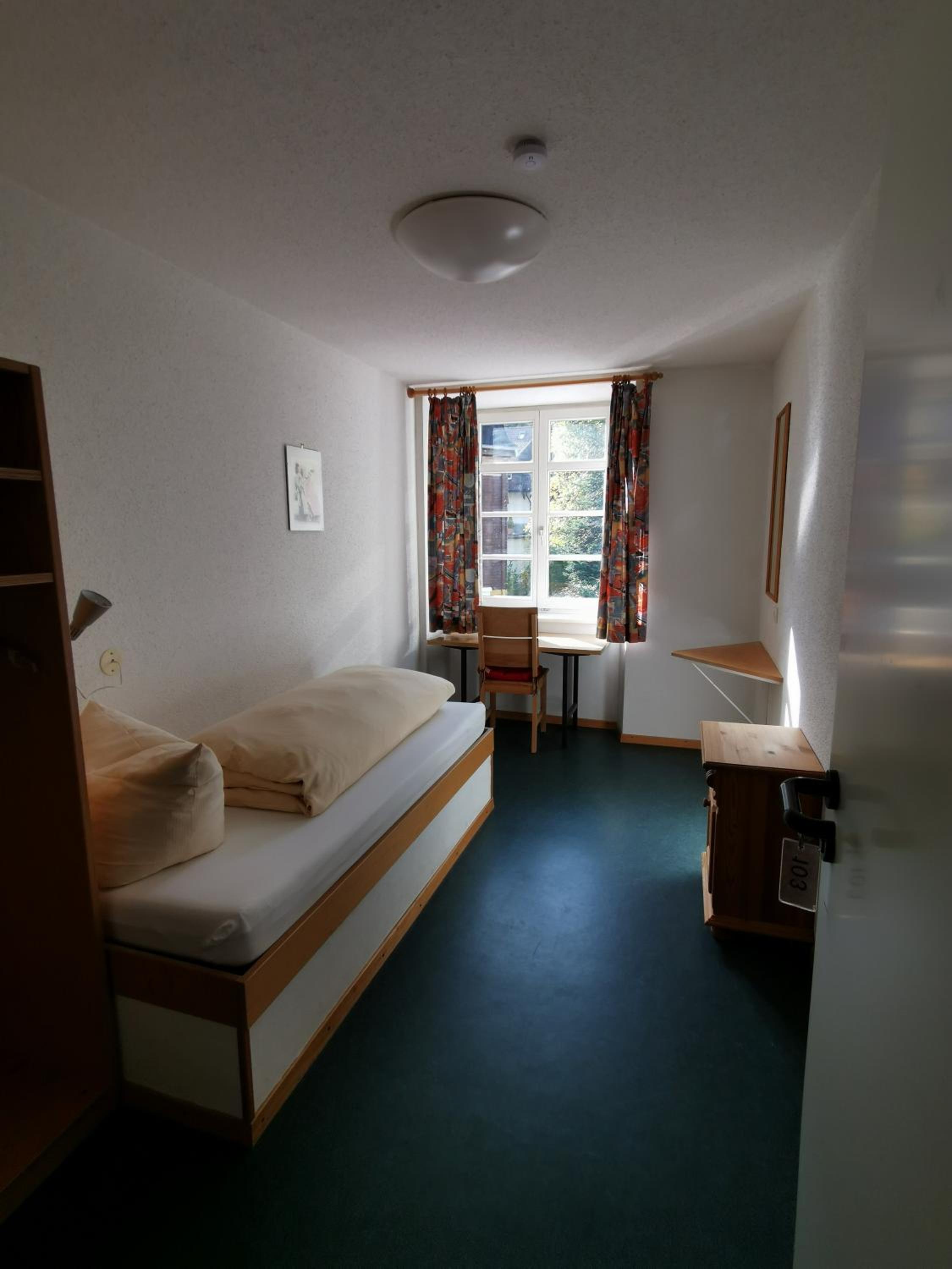 Single Room With Shared Bathroom
