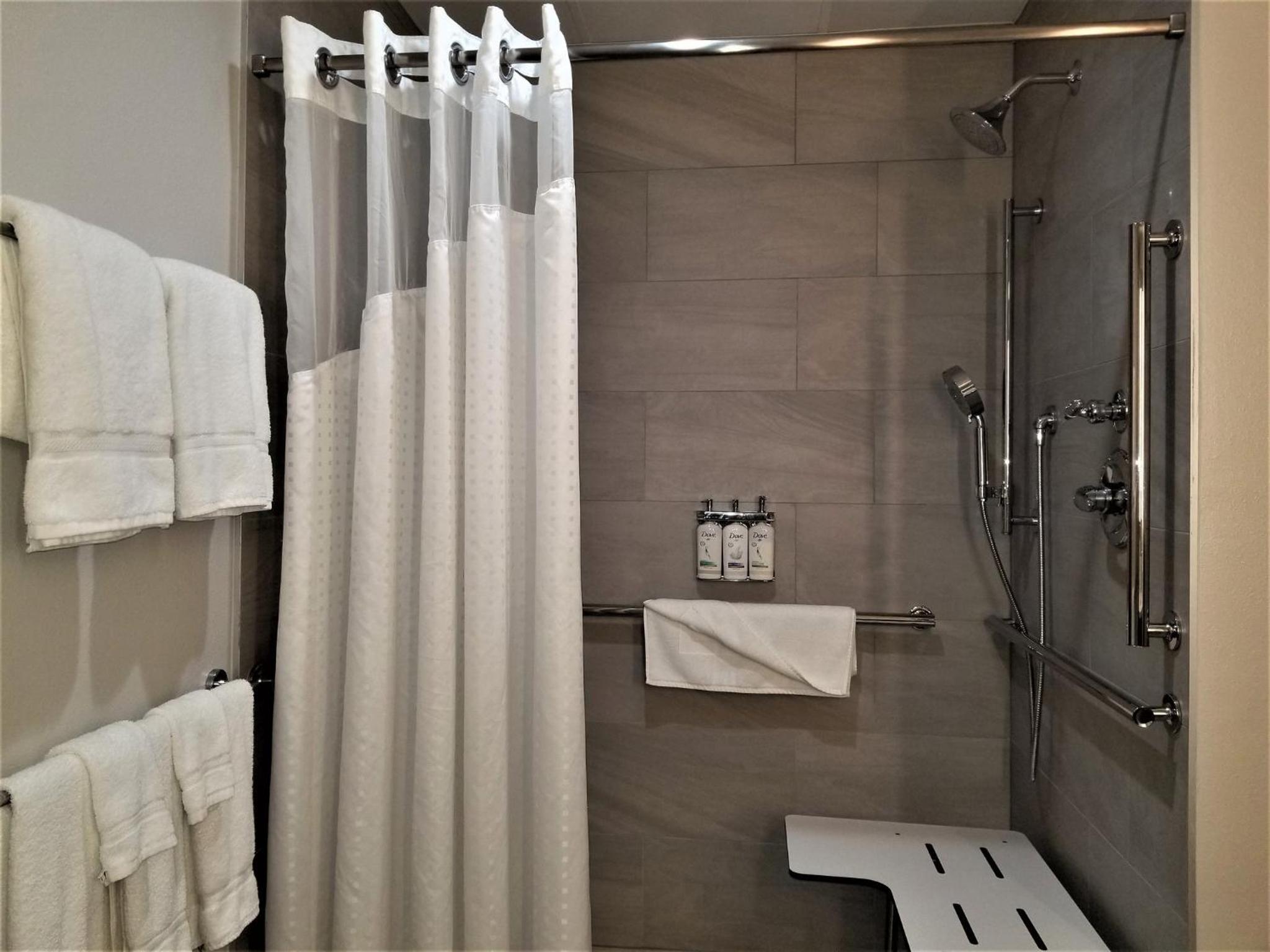 Standard King Room with Mobility Accessible Roll-In Shower - Photo 3