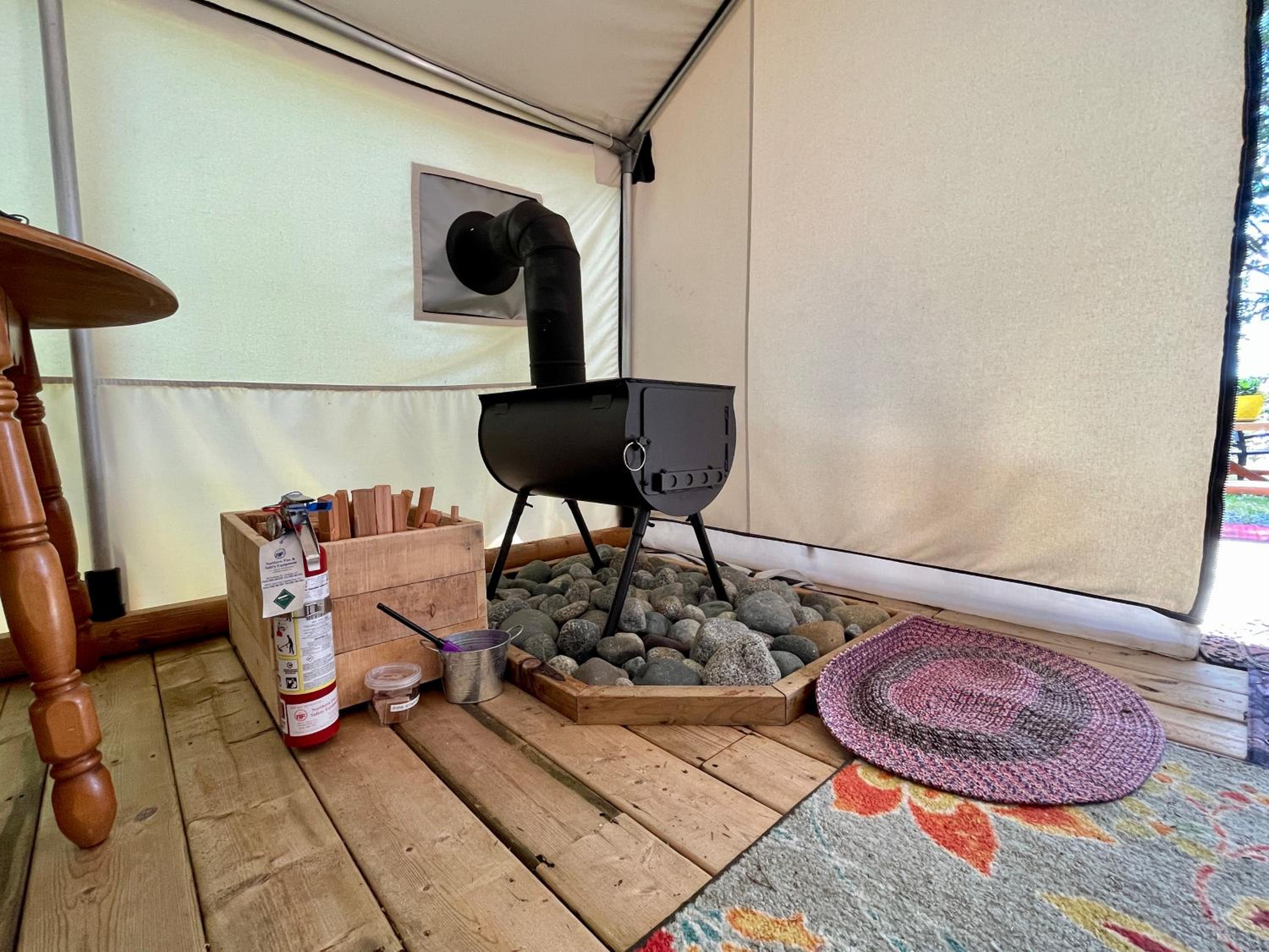 Wildflower Safari Tent