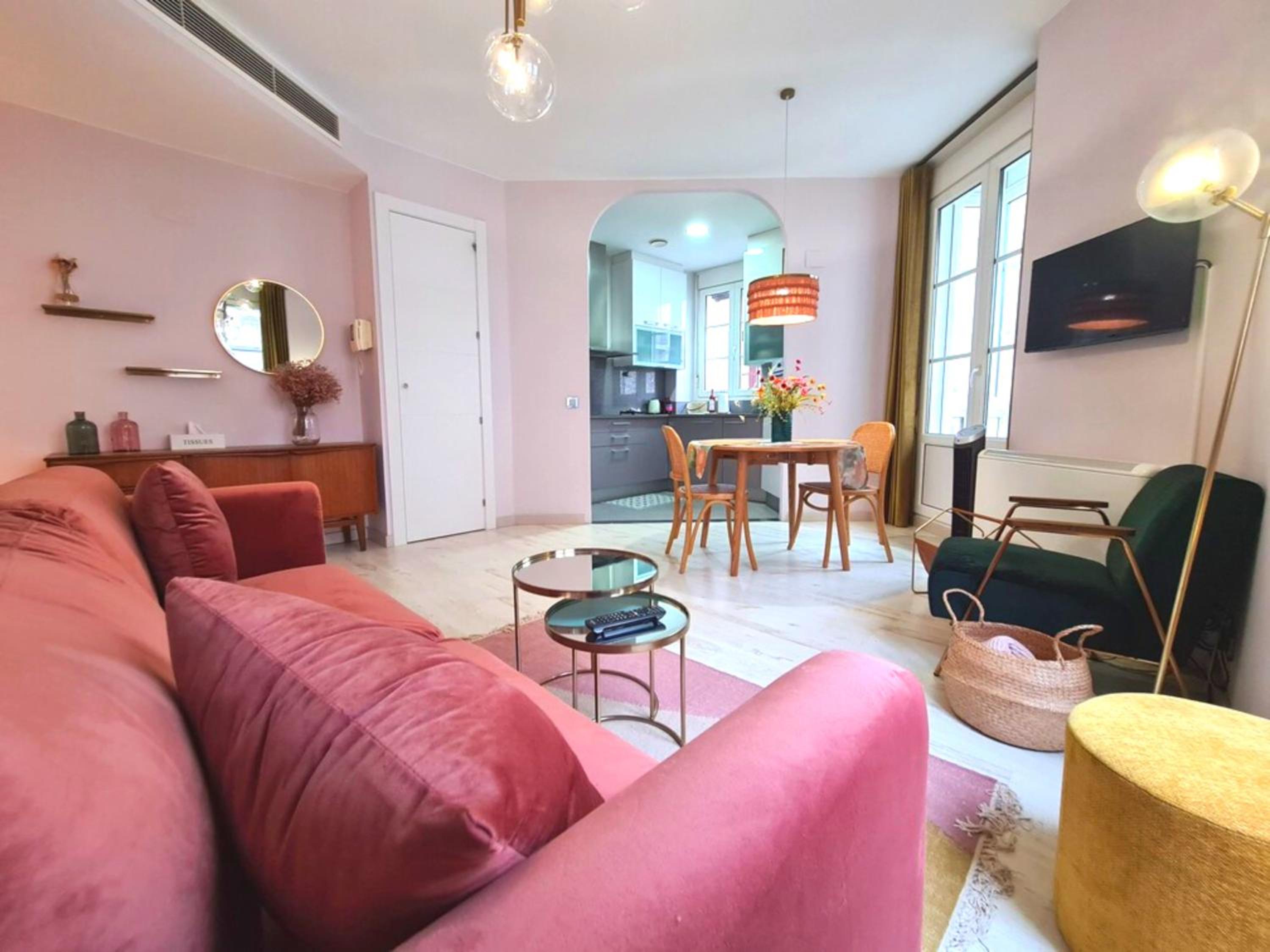 Apartamento de dos habitaciones