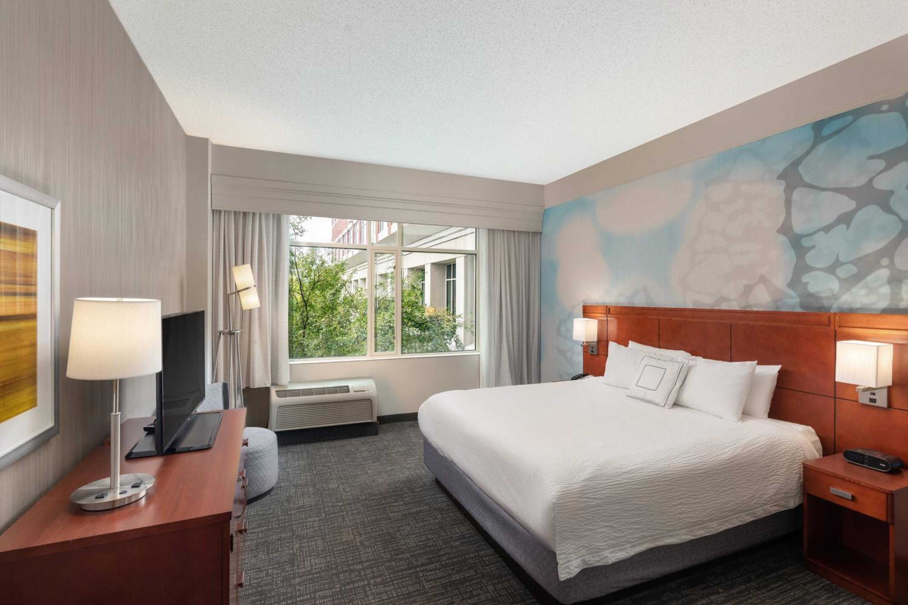 One-Bedroom King Suite with Sofa Bed and Courtyard View photo 1