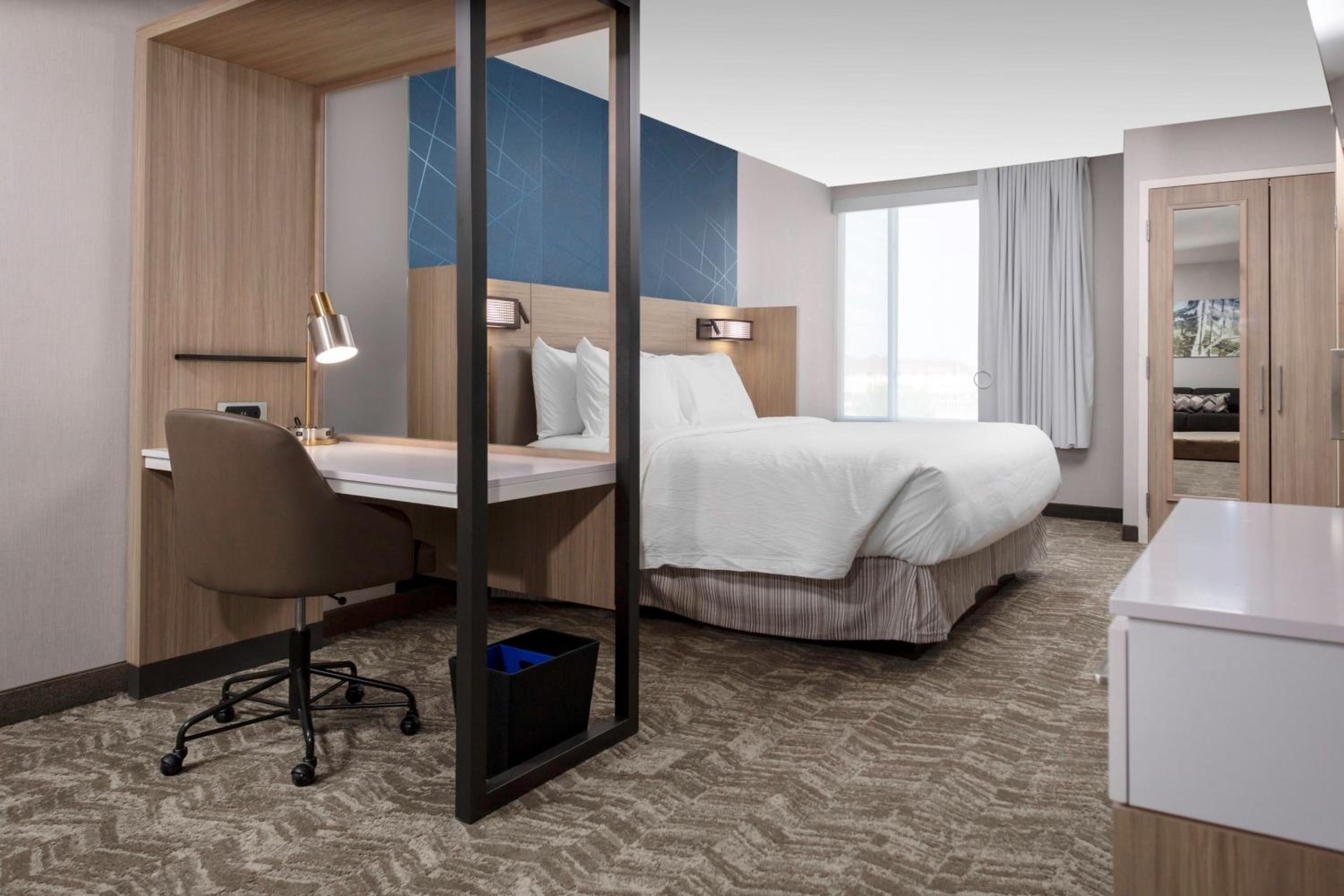 One Bedroom Studio Suite with King Bed, Trundle bed and city view photo 1
