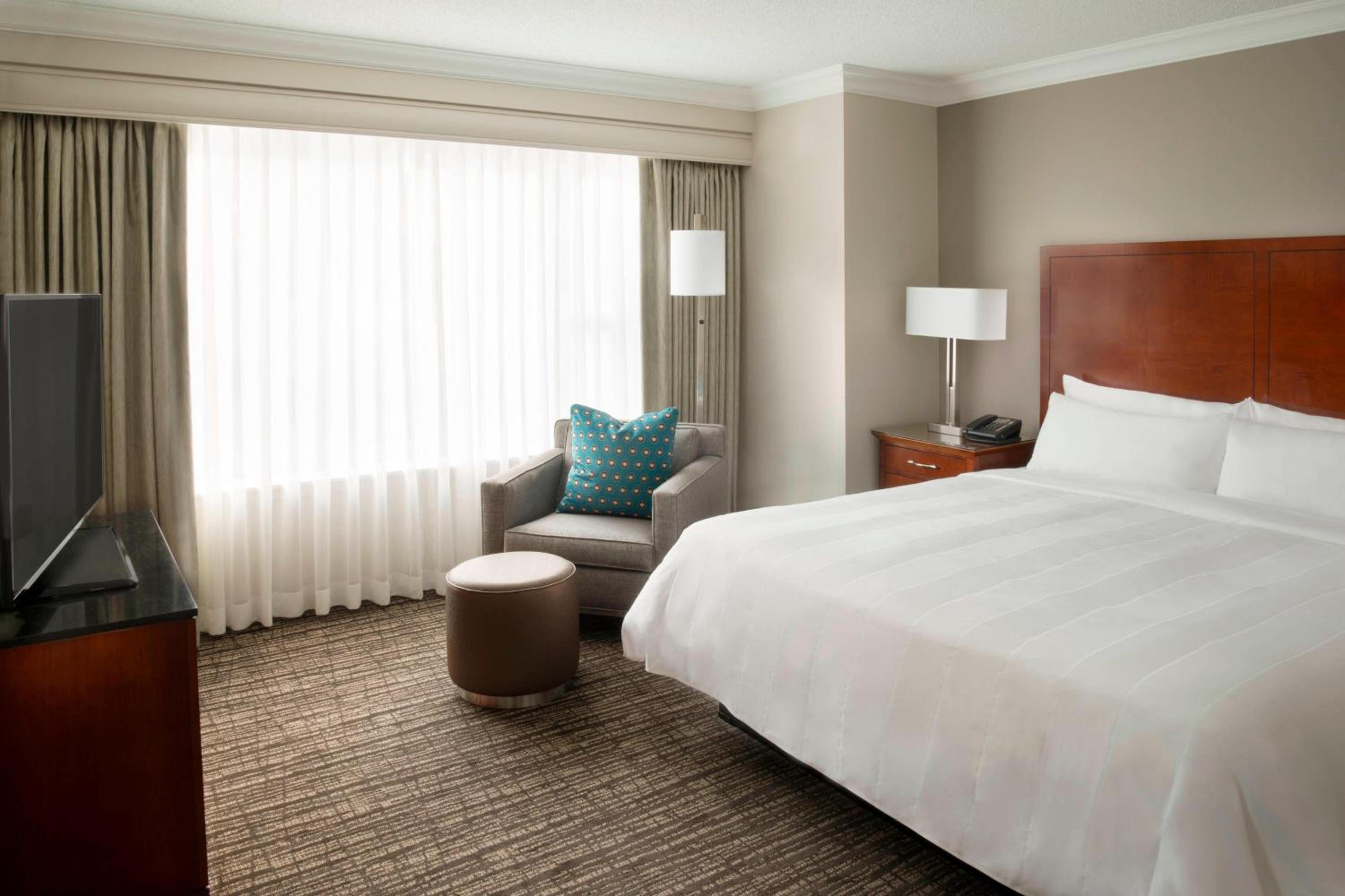 1 Bedroom Executive Suite, 1 King, Sofa bed, Courtyard view