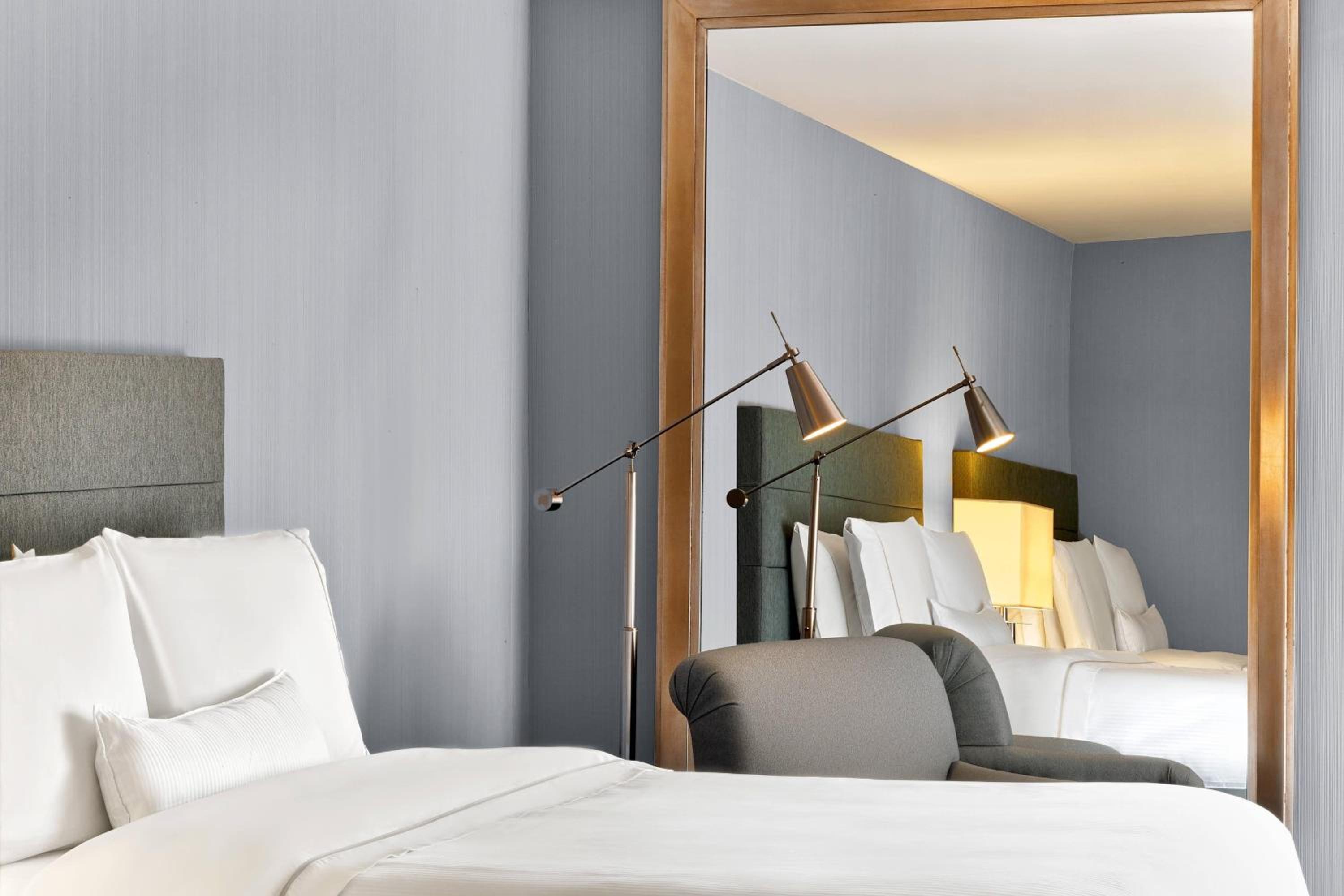 Grand Deluxe Queen Room with Two Queen Beds and Roll-in Shower - Mobility and Hearing Accessible