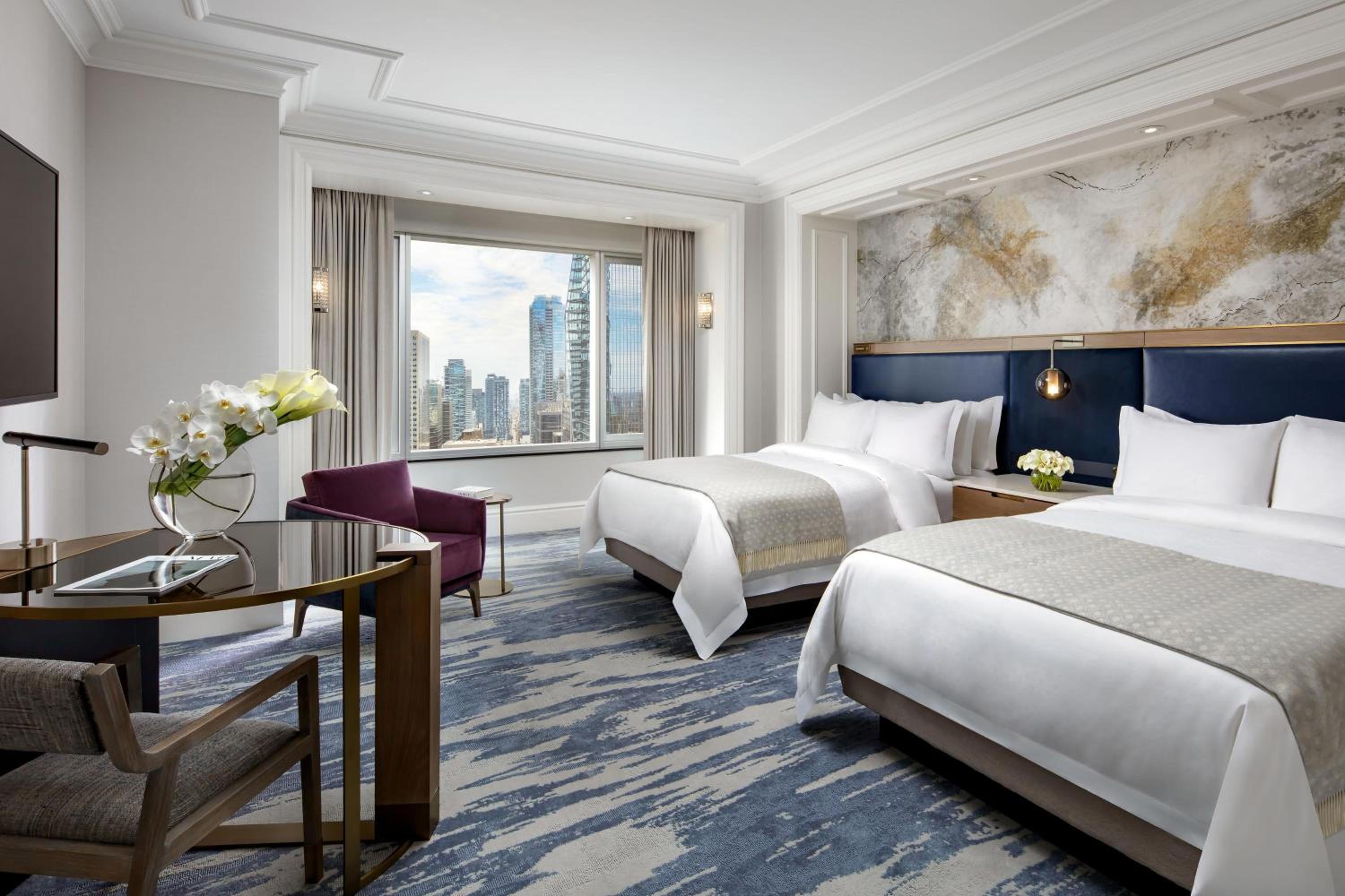 Superior, Two Double Beds, Guest room, 2 Double, City view - Photo 1