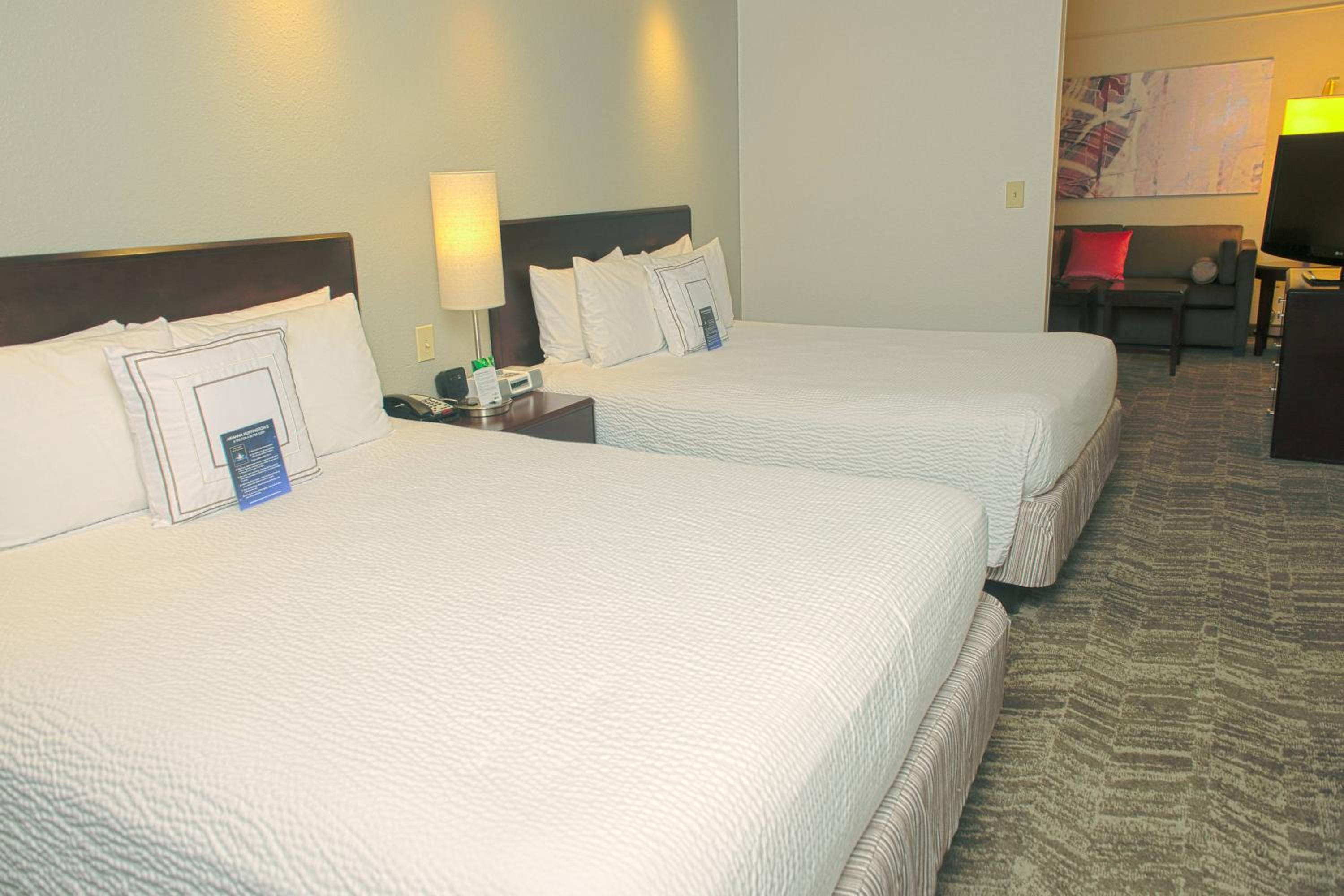 Queen Suite with Sofa Bed and Adapted Tub - Mobility and Hearing Accessible - Photo 1