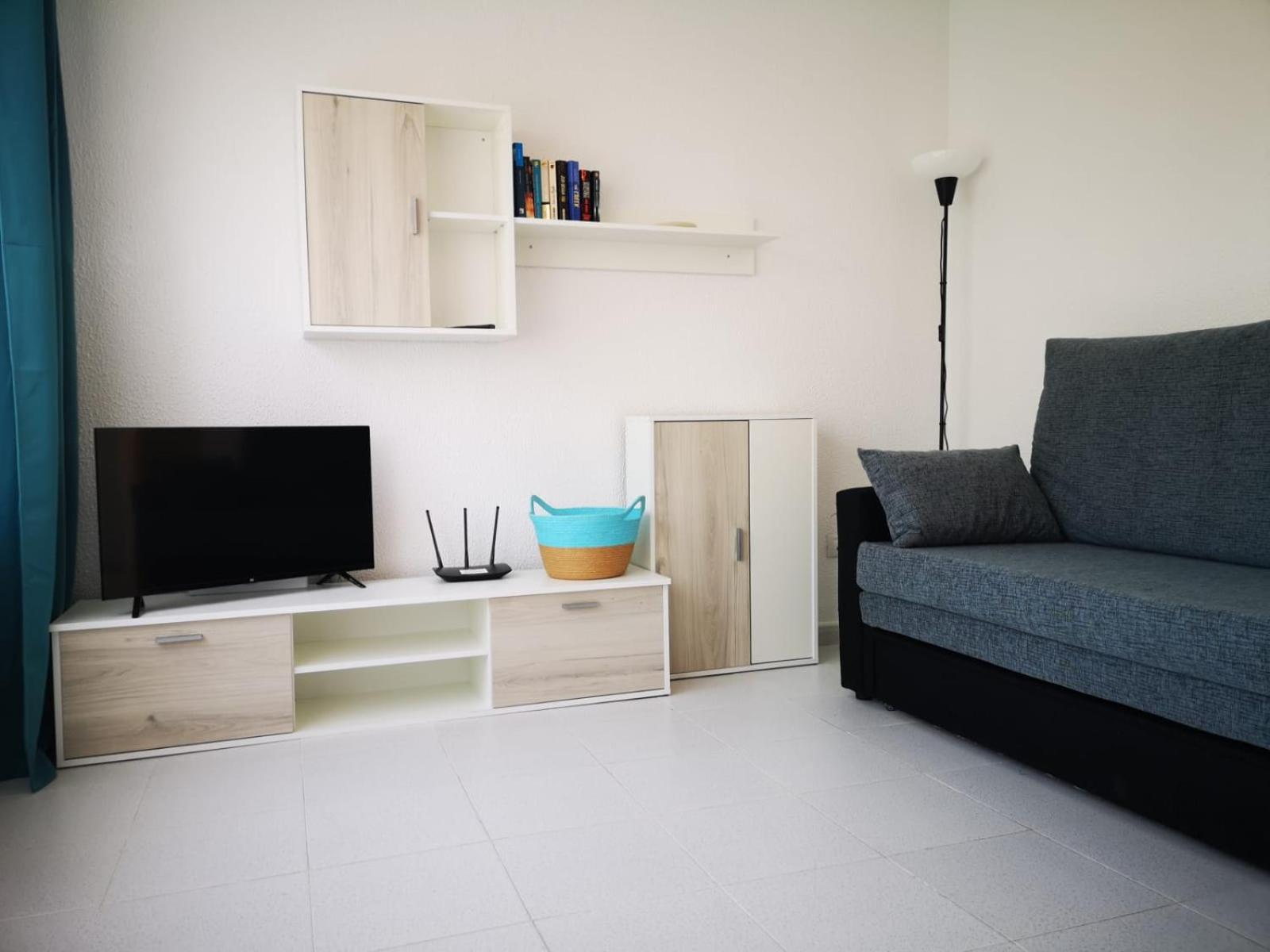 Apartamento con vista al jardín