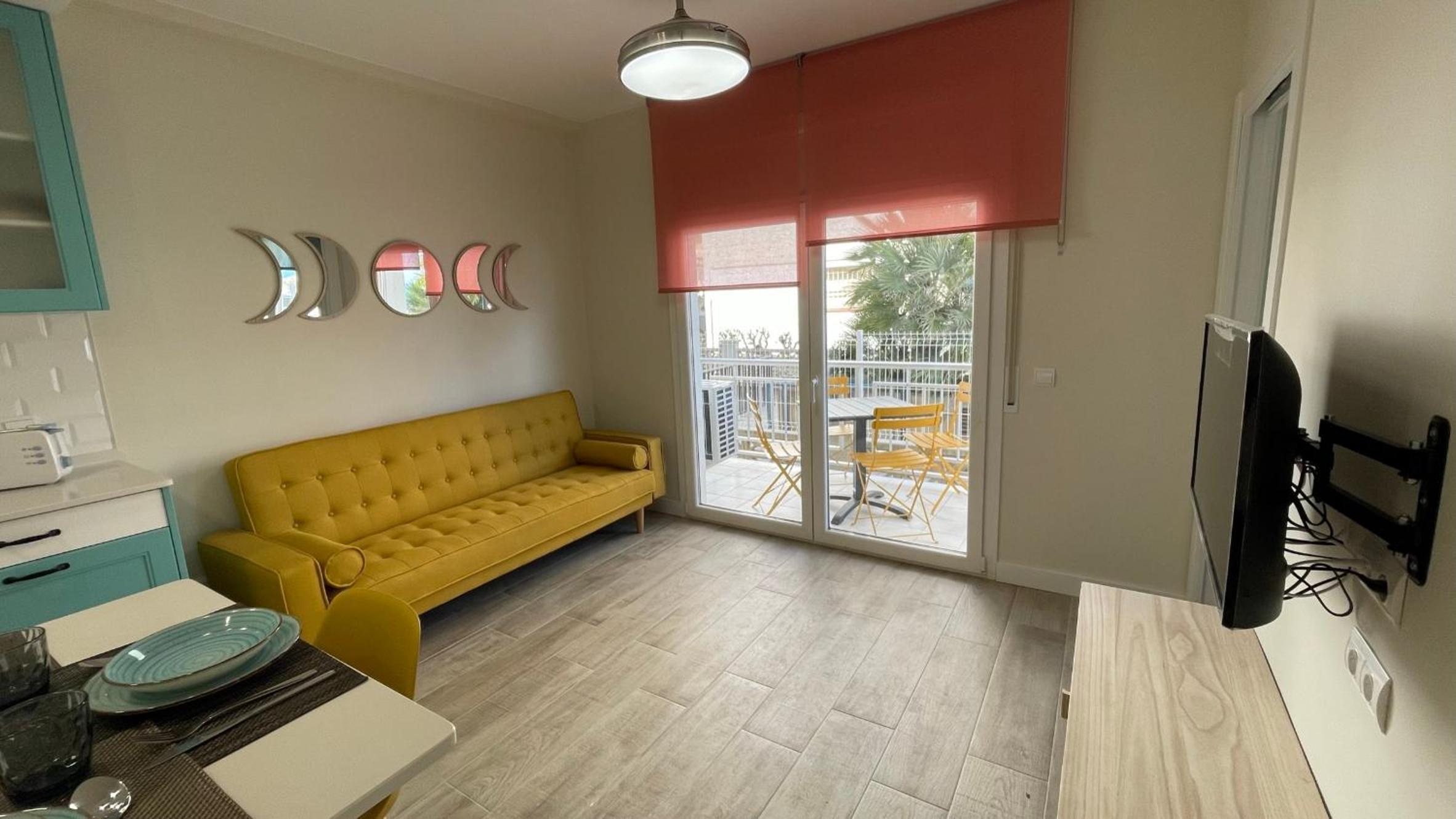 Apartamento de dos habitaciones